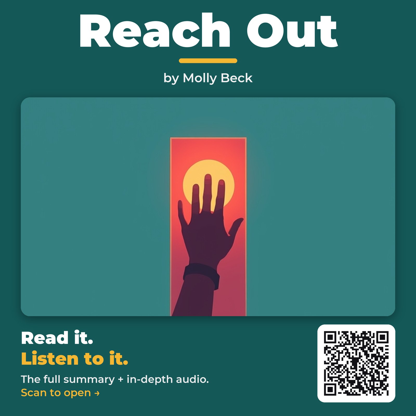 Reach Out — by Molly Beck