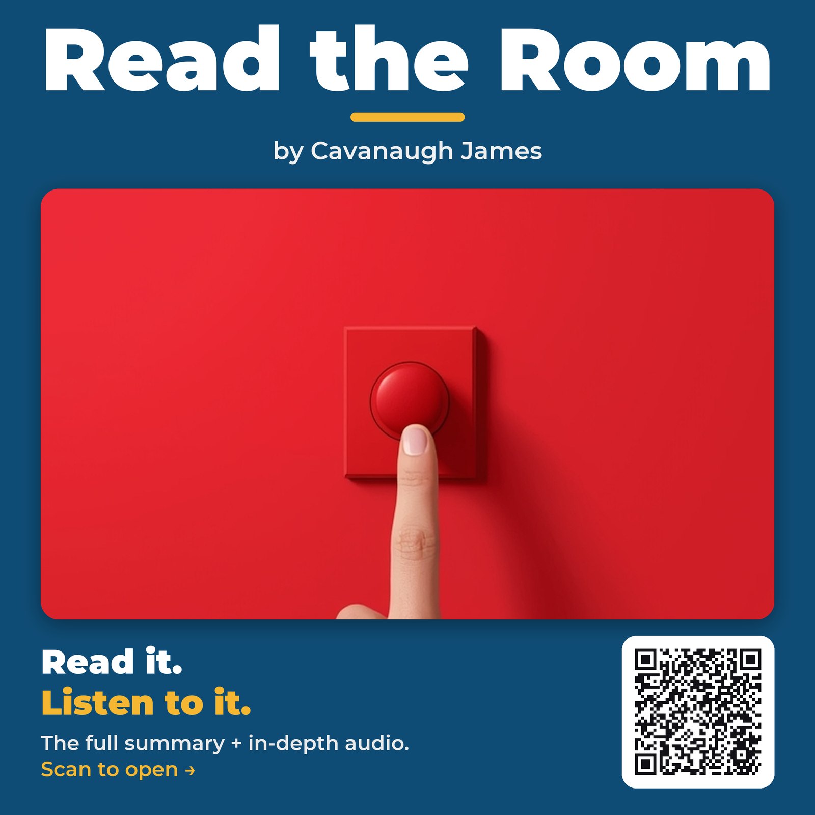Read the Room — by Cavanaugh James