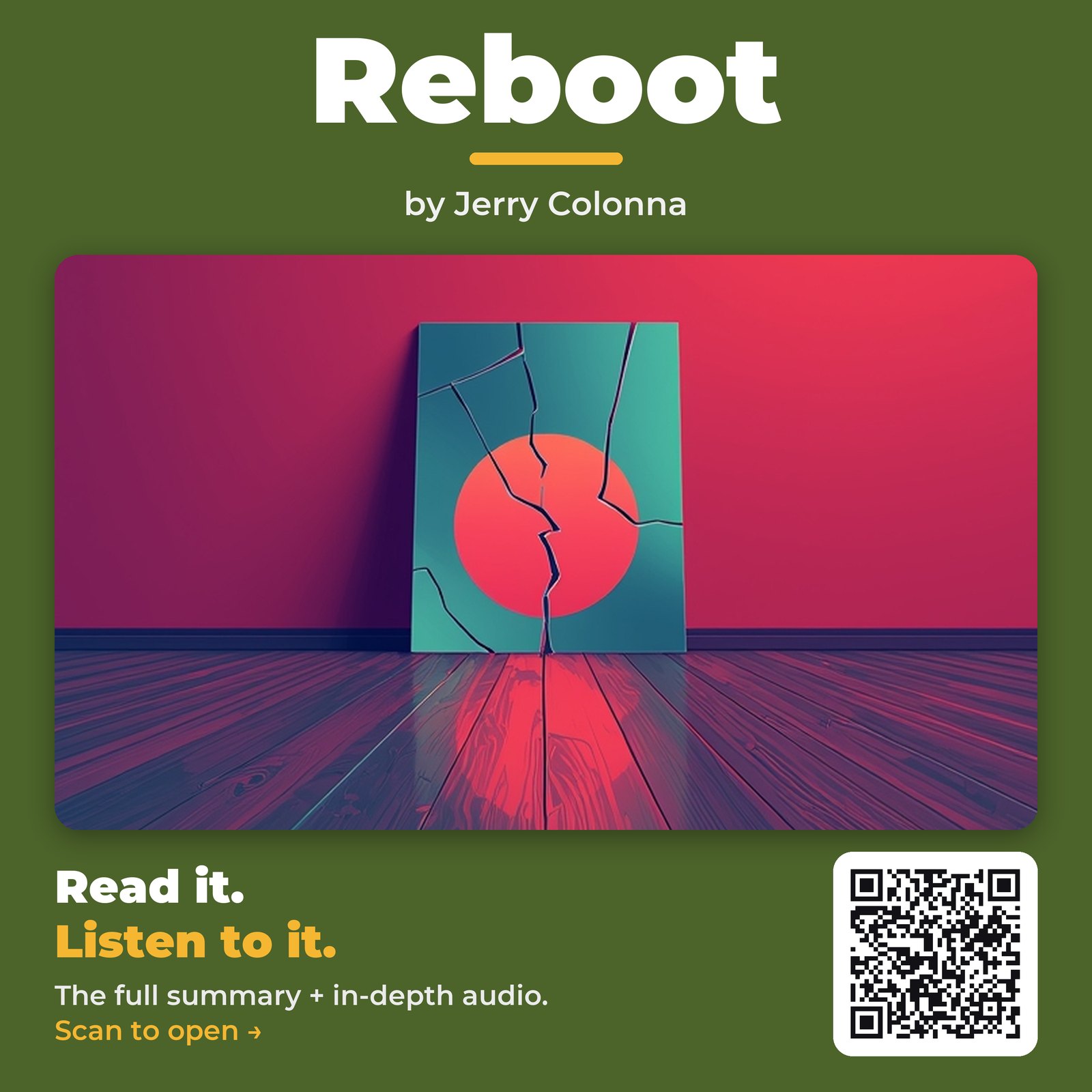 Reboot — by Jerry Colonna