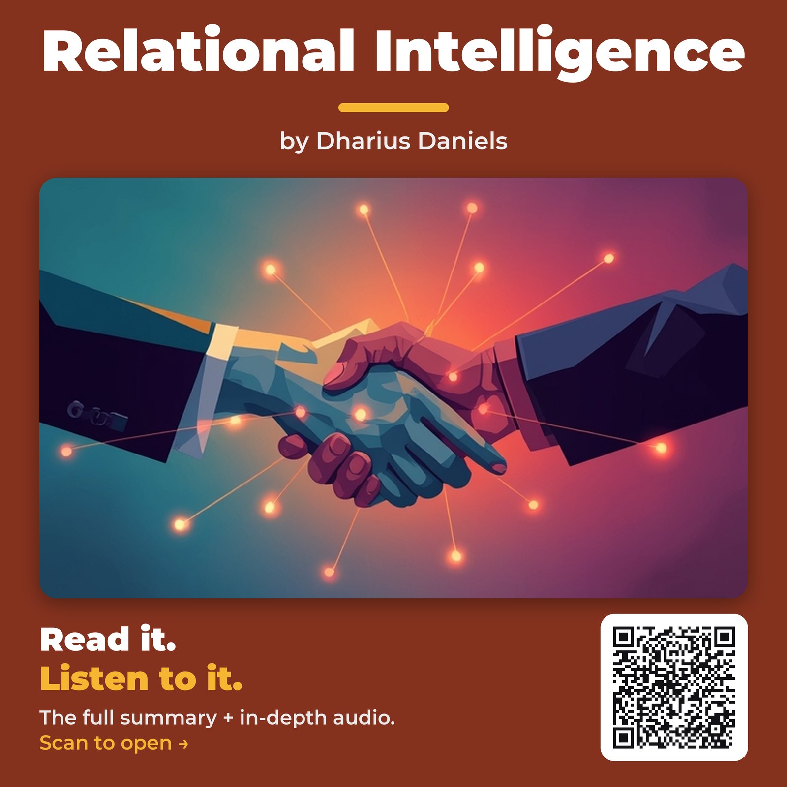 Relational Intelligence — by Dharius Daniels