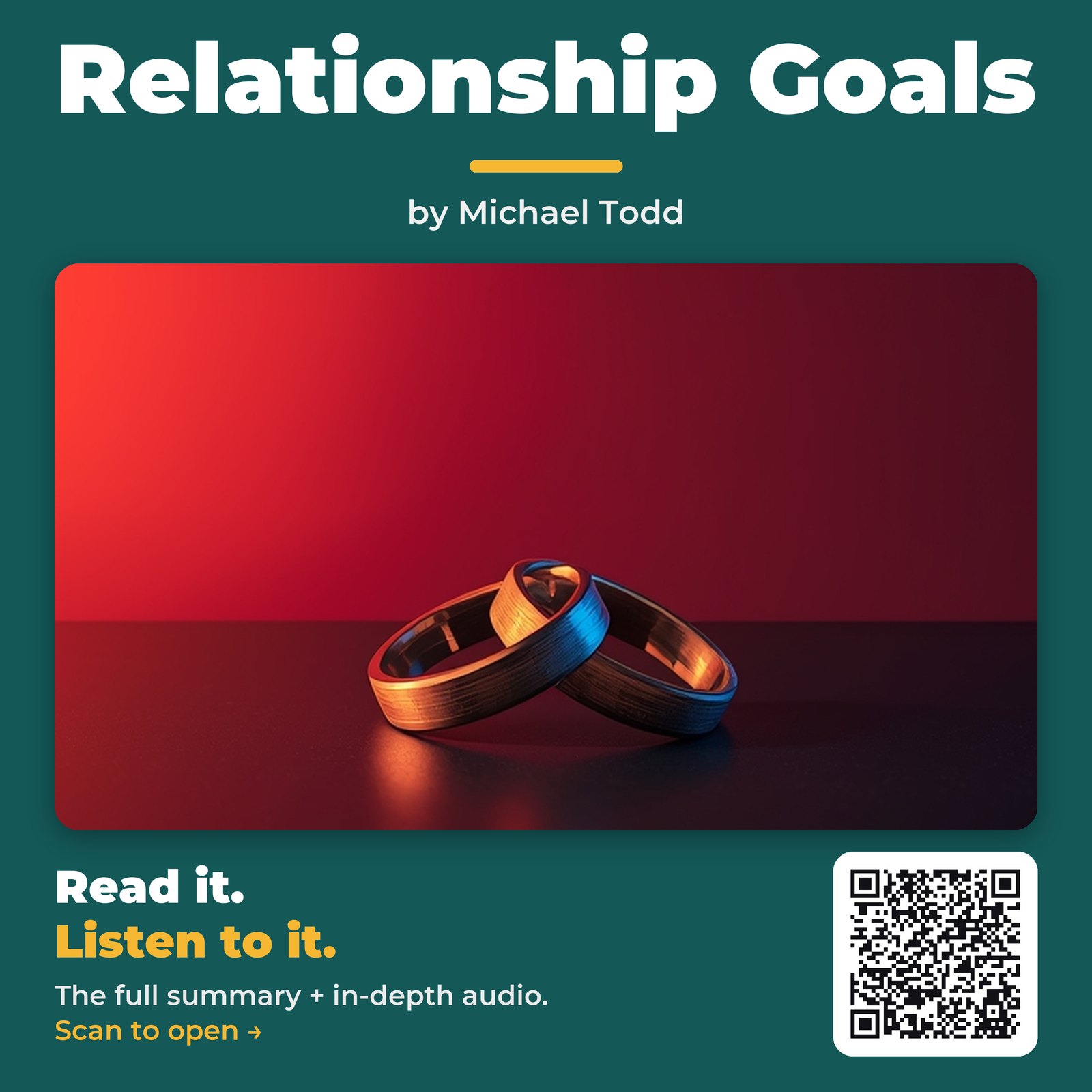 Relationship Goals — by Michael Todd