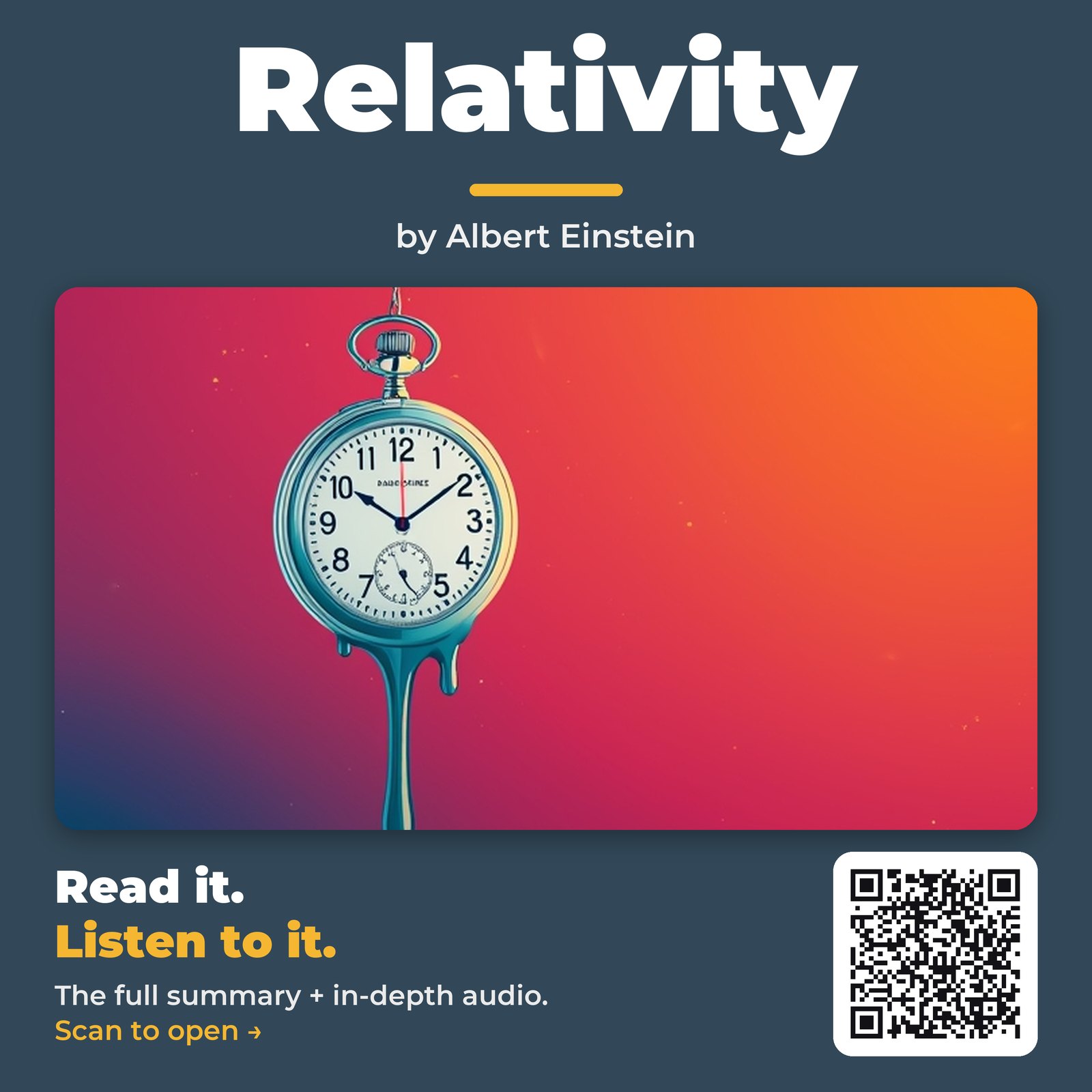 Relativity — by Albert Einstein