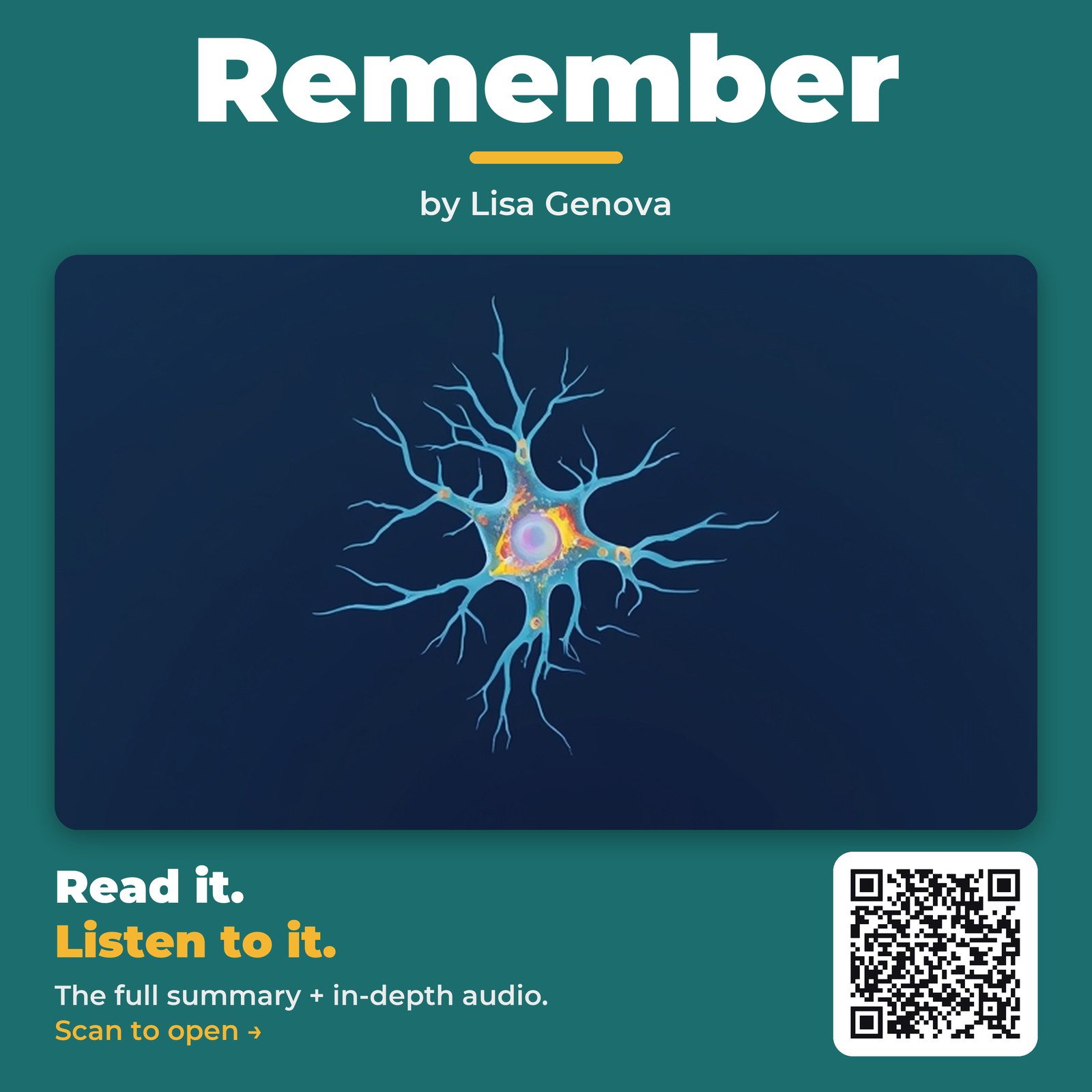Remember — by Lisa Genova