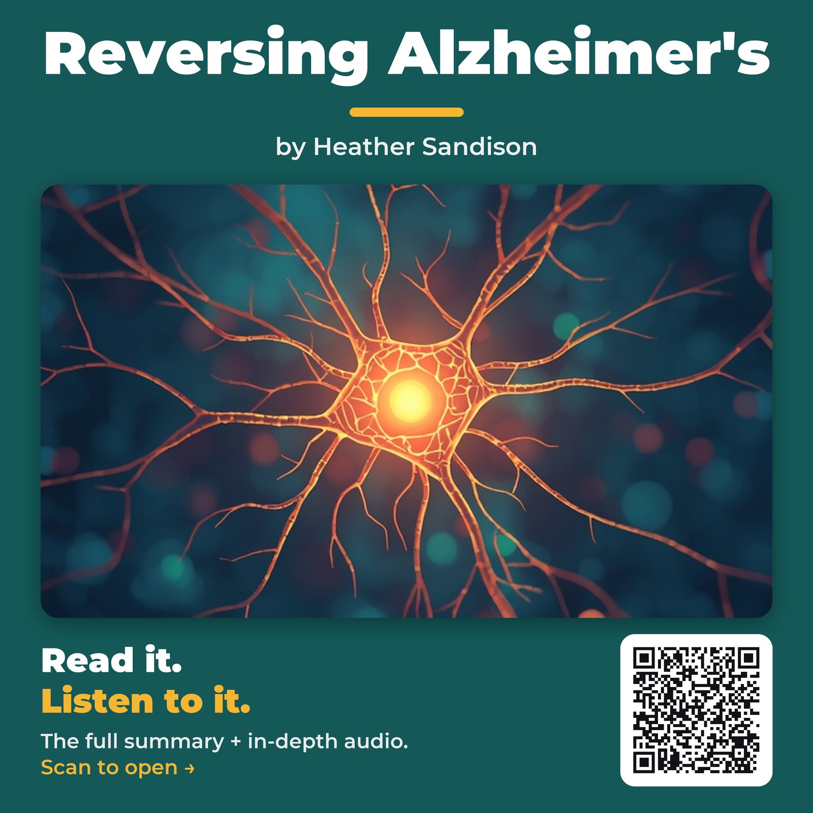 Reversing Alzheimer’s — by Heather Sandison
