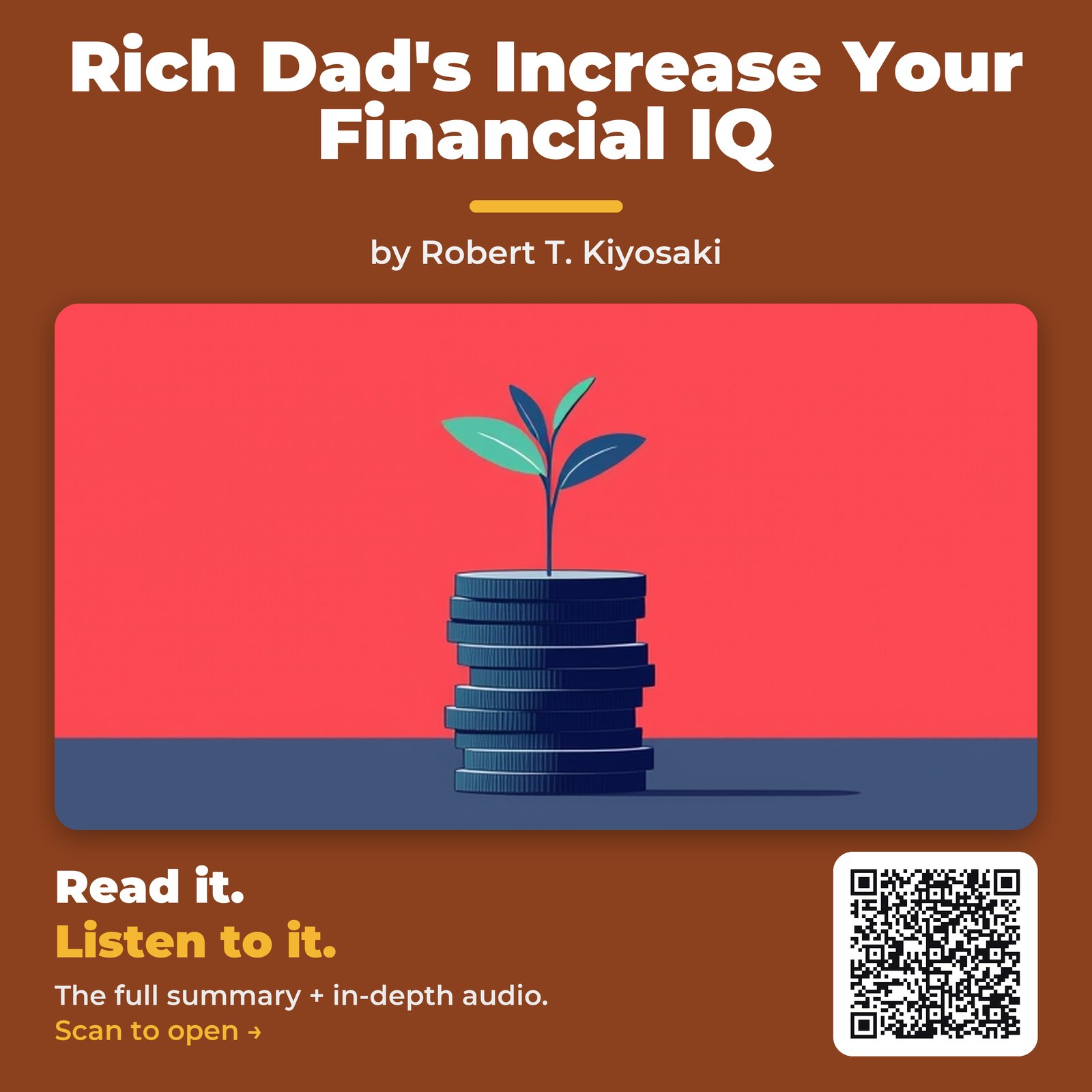 Rich Dad’s Increase Your Financial IQ — by Robert T. Kiyosaki