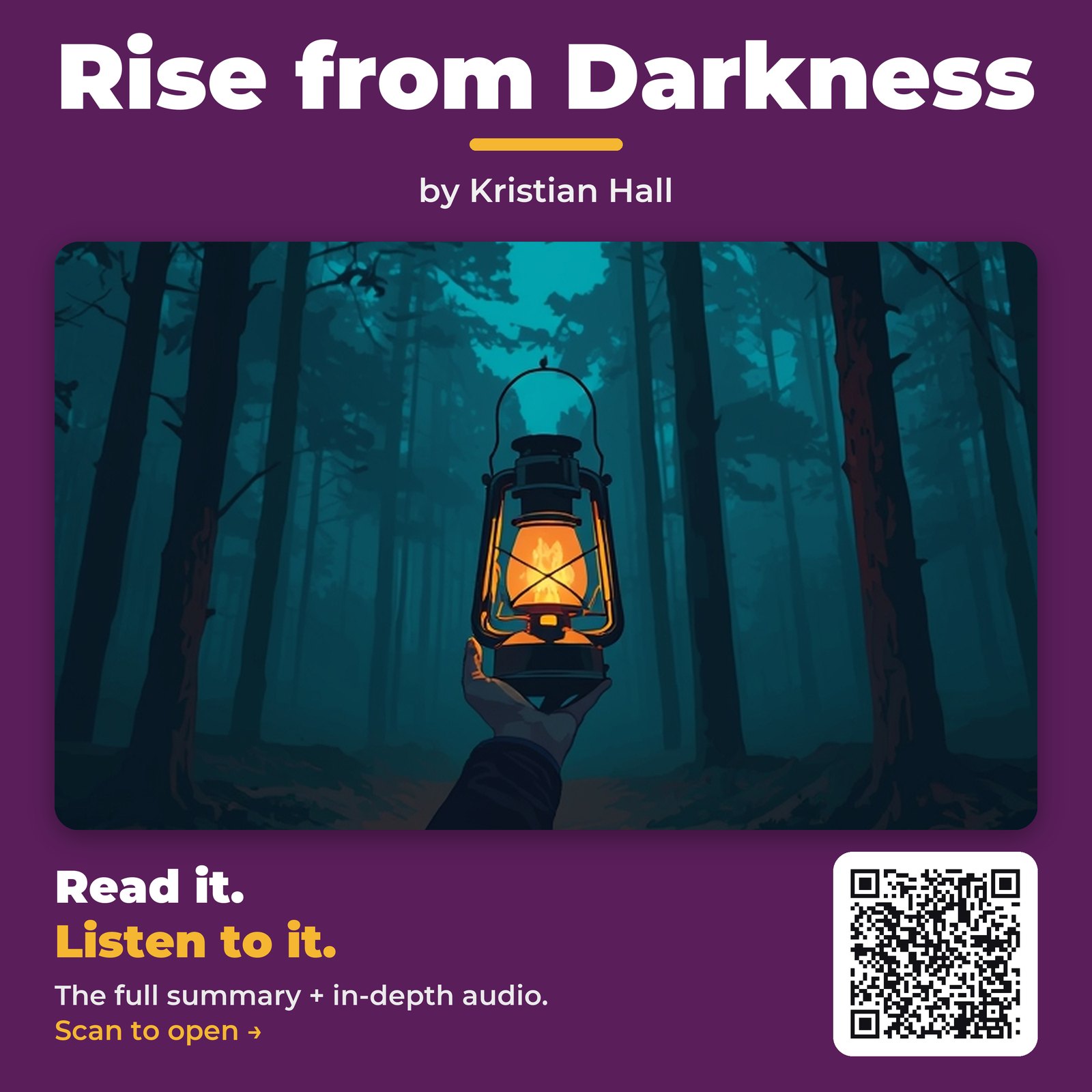 Rise from Darkness — by Kristian Hall