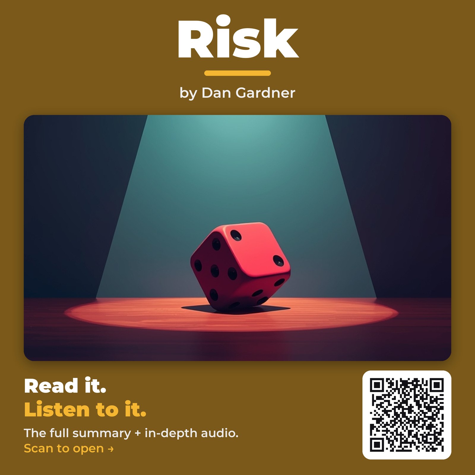 Risk — by Dan Gardner