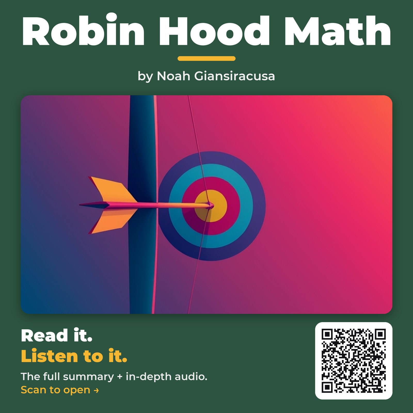 Robin Hood Math — by Noah Giansiracusa