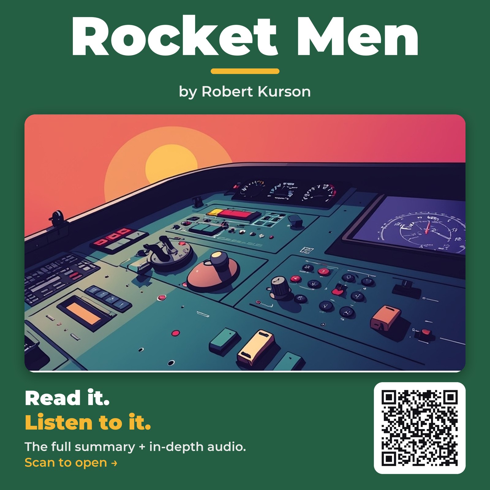 Rocket Men — by Robert Kurson