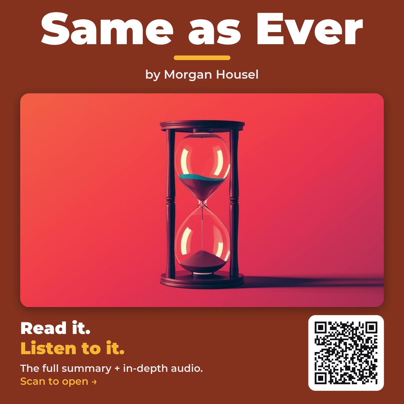 Same as Ever — by Morgan Housel