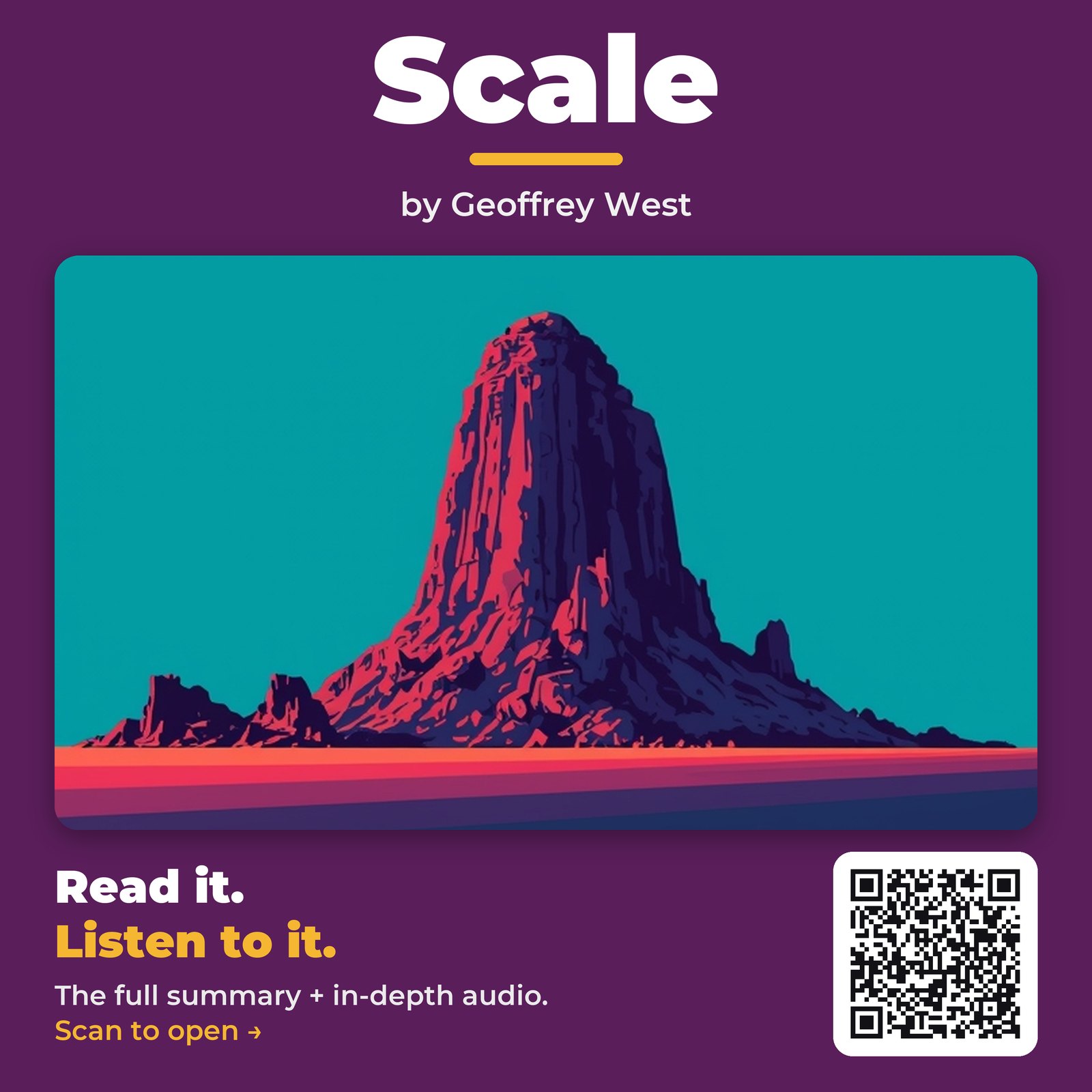 Scale — by Geoffrey West