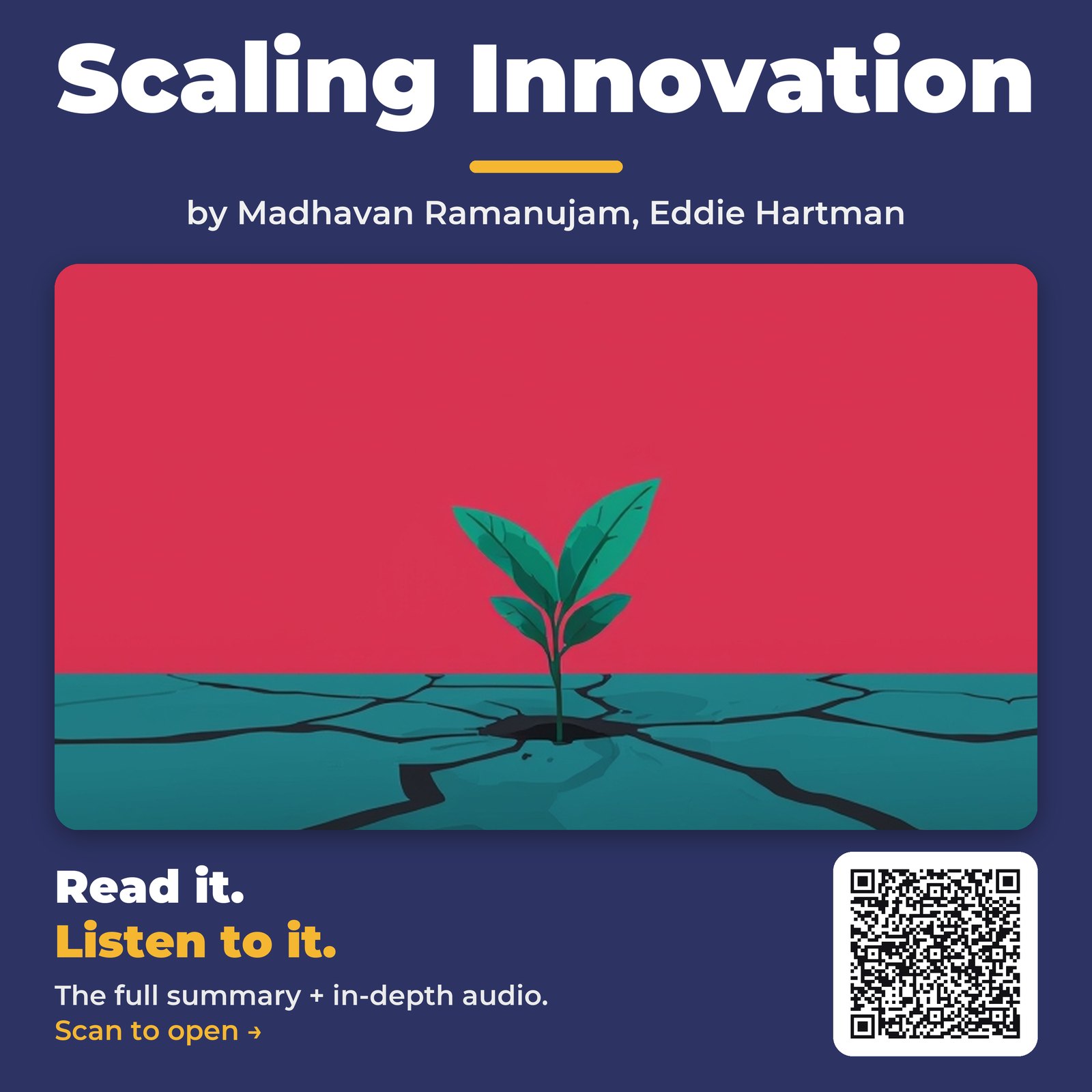 Scaling Innovation — by Madhavan Ramanujam, Eddie Hartman