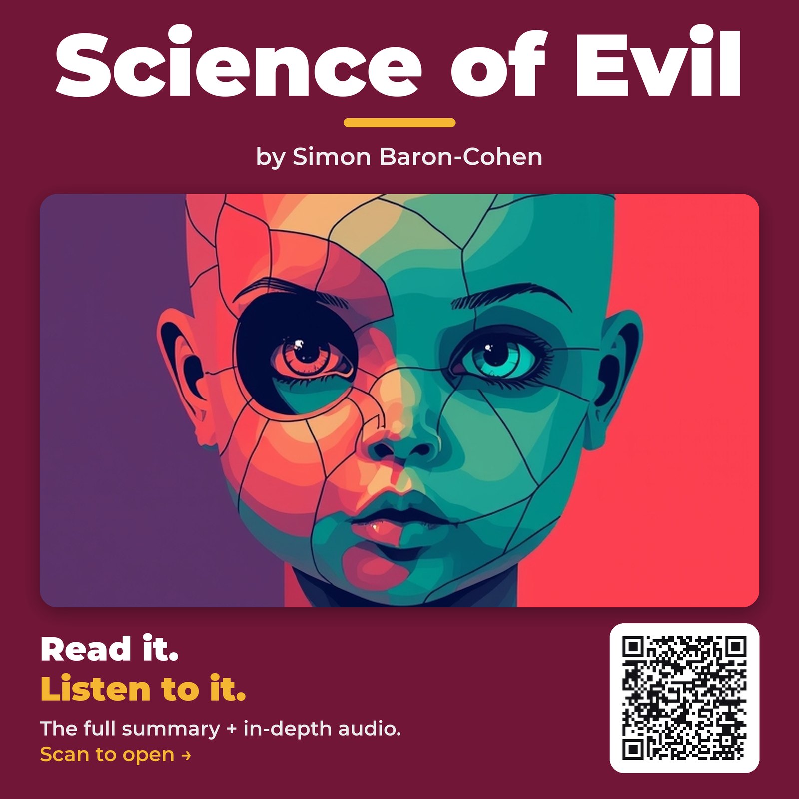 Science of Evil — by Simon Baron-Cohen