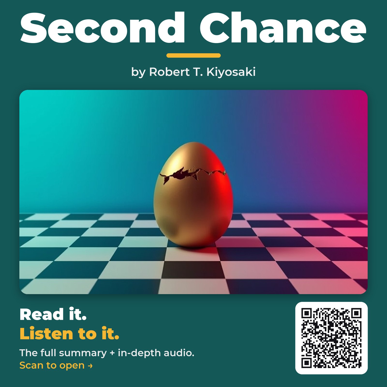 Second Chance — by Robert T. Kiyosaki