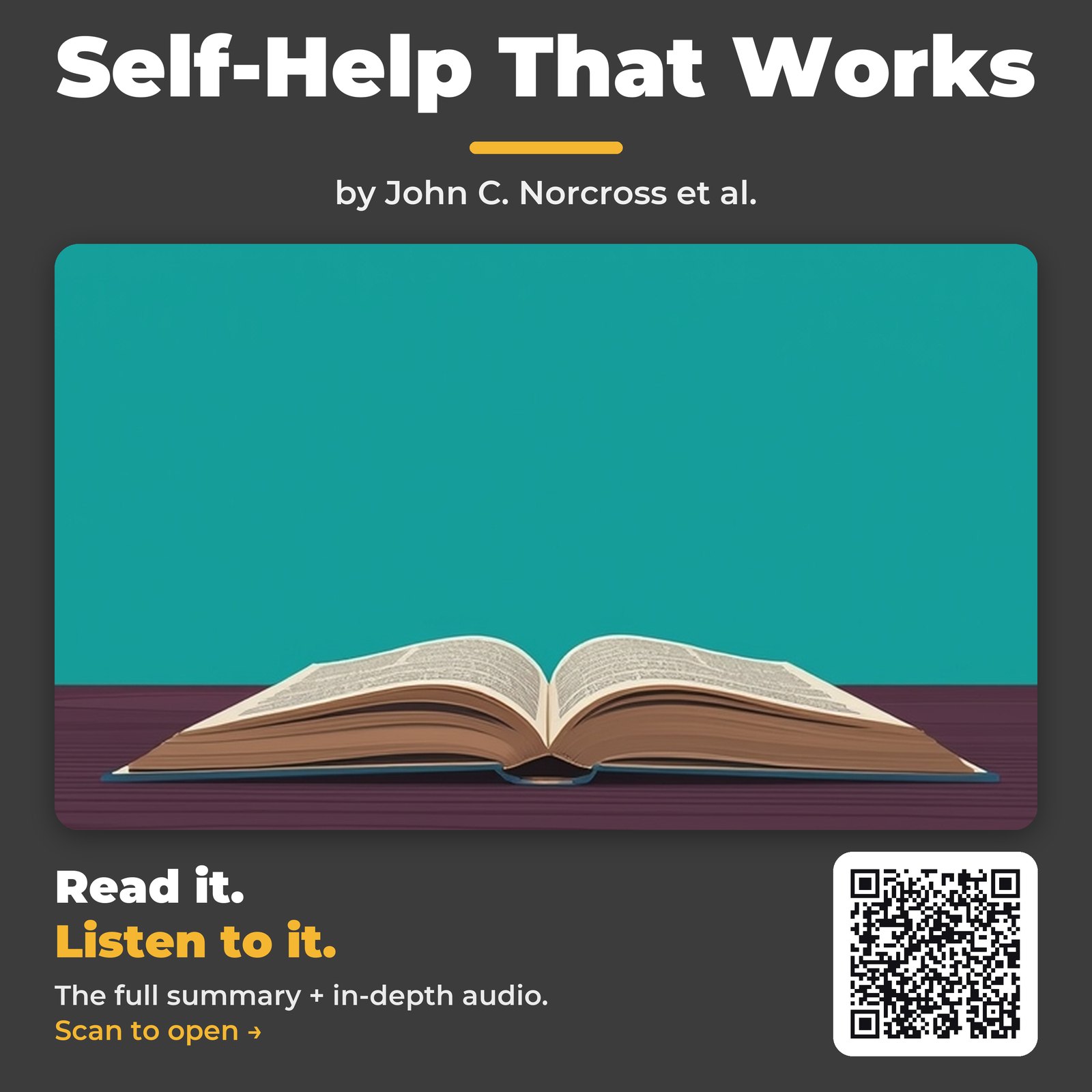 Self-Help That Works — by John C. Norcross et al.