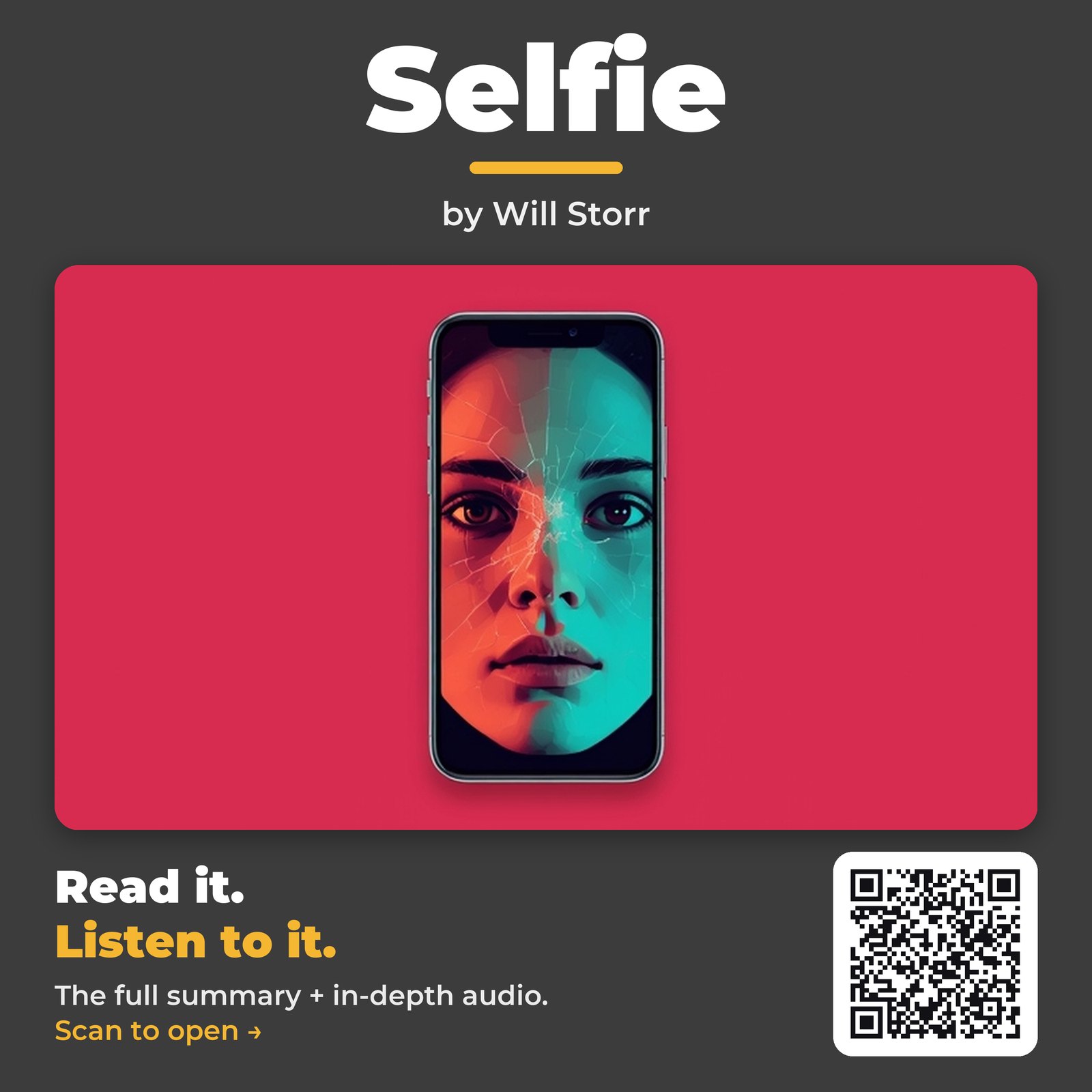 Selfie — by Will Storr