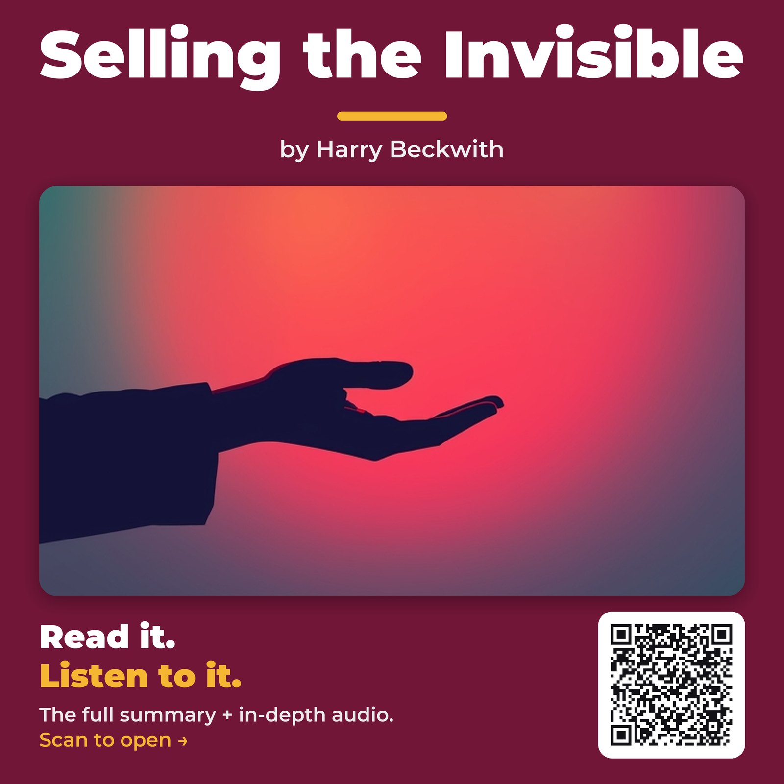 Selling the Invisible — by Harry Beckwith