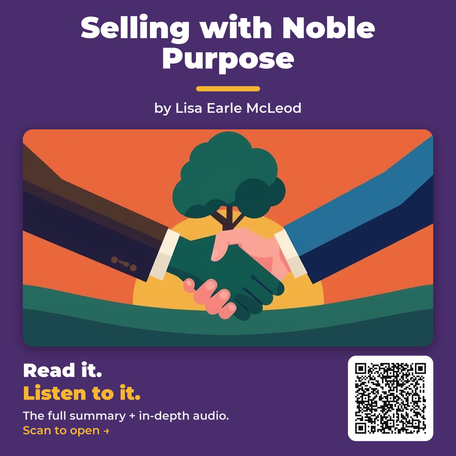 Selling with Noble Purpose — by Lisa Earle McLeod
