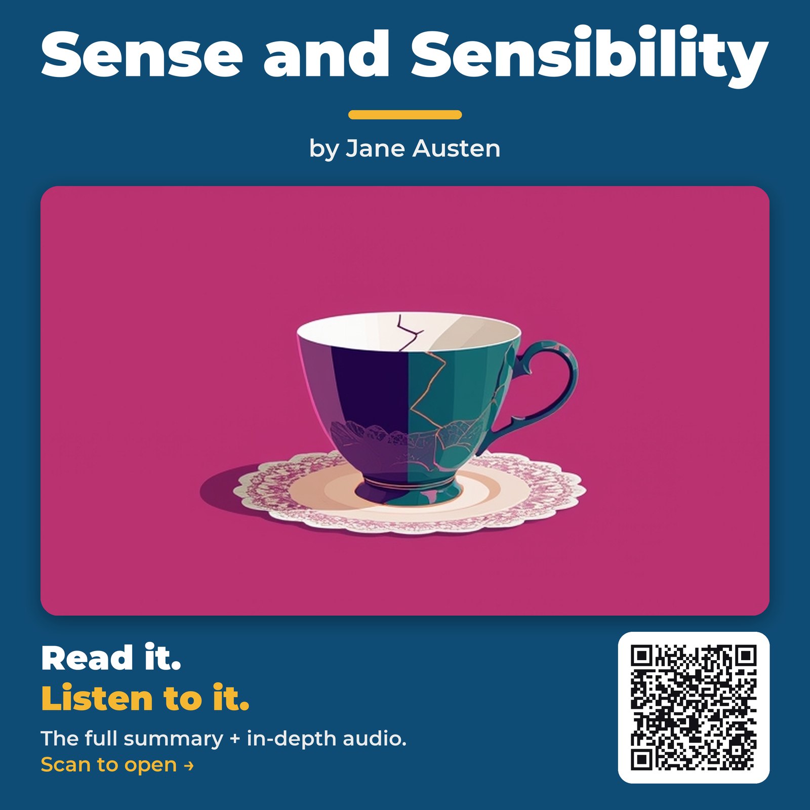 Sense and Sensibility — by Jane Austen