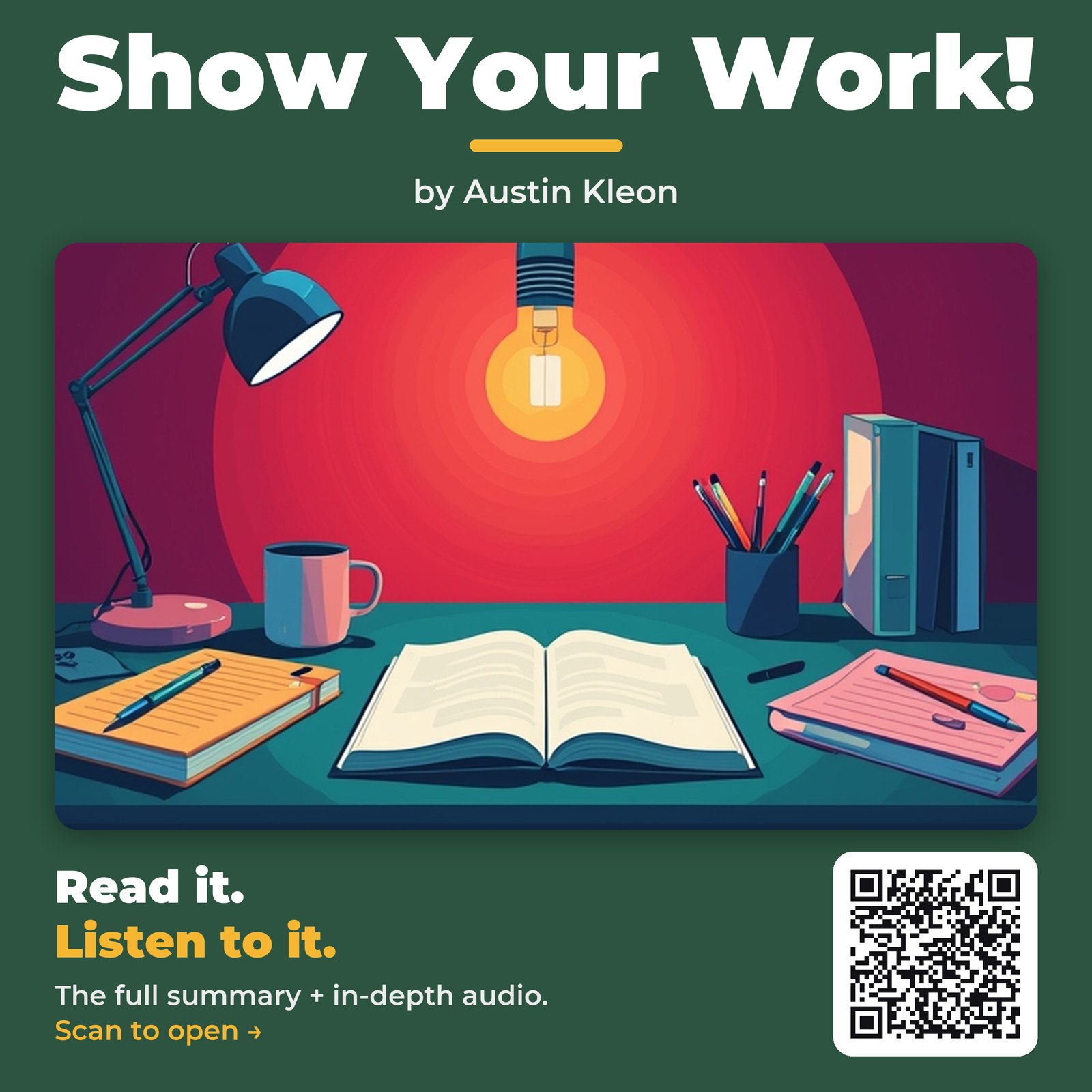 Show Your Work! — by Austin Kleon