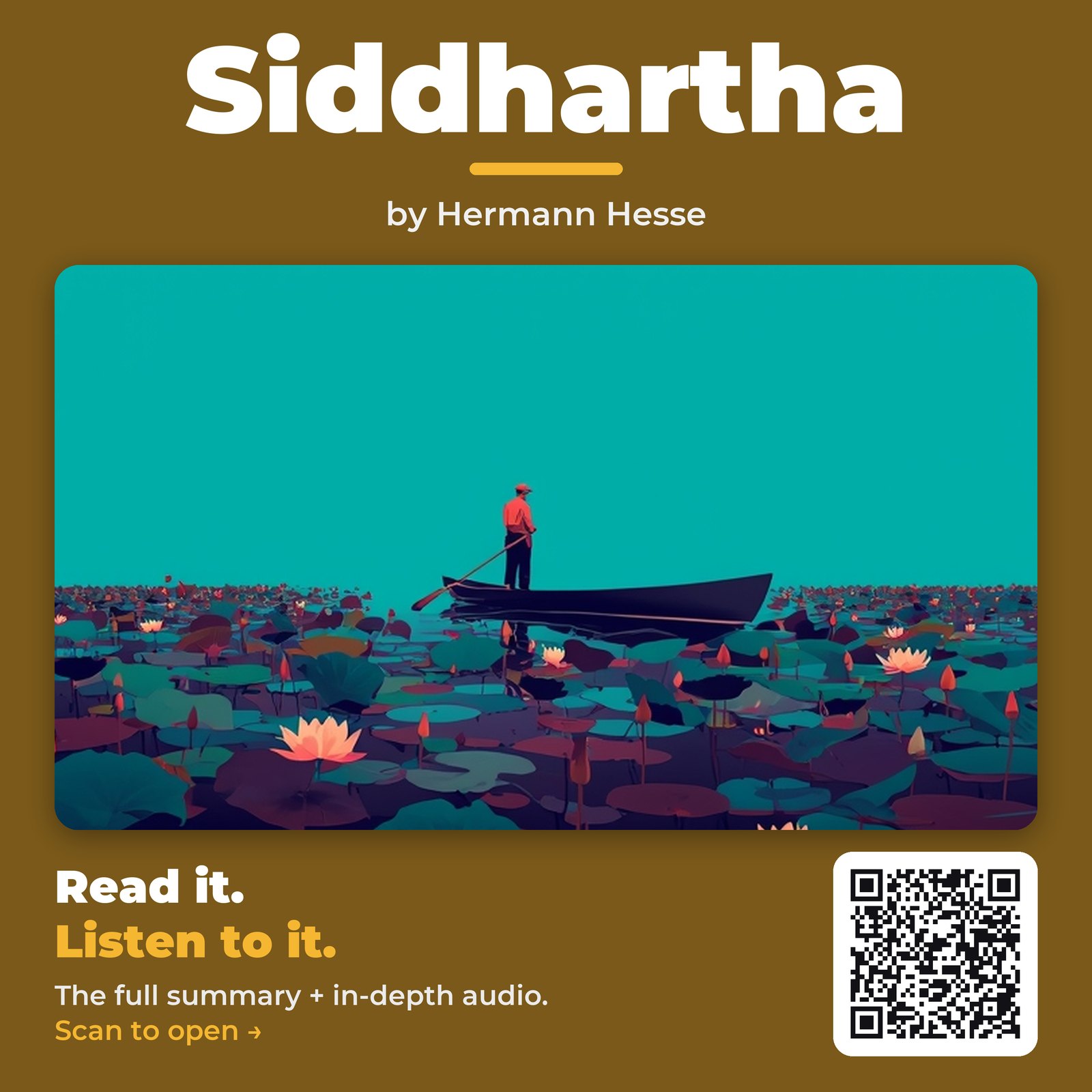 Siddhartha — by Hermann Hesse