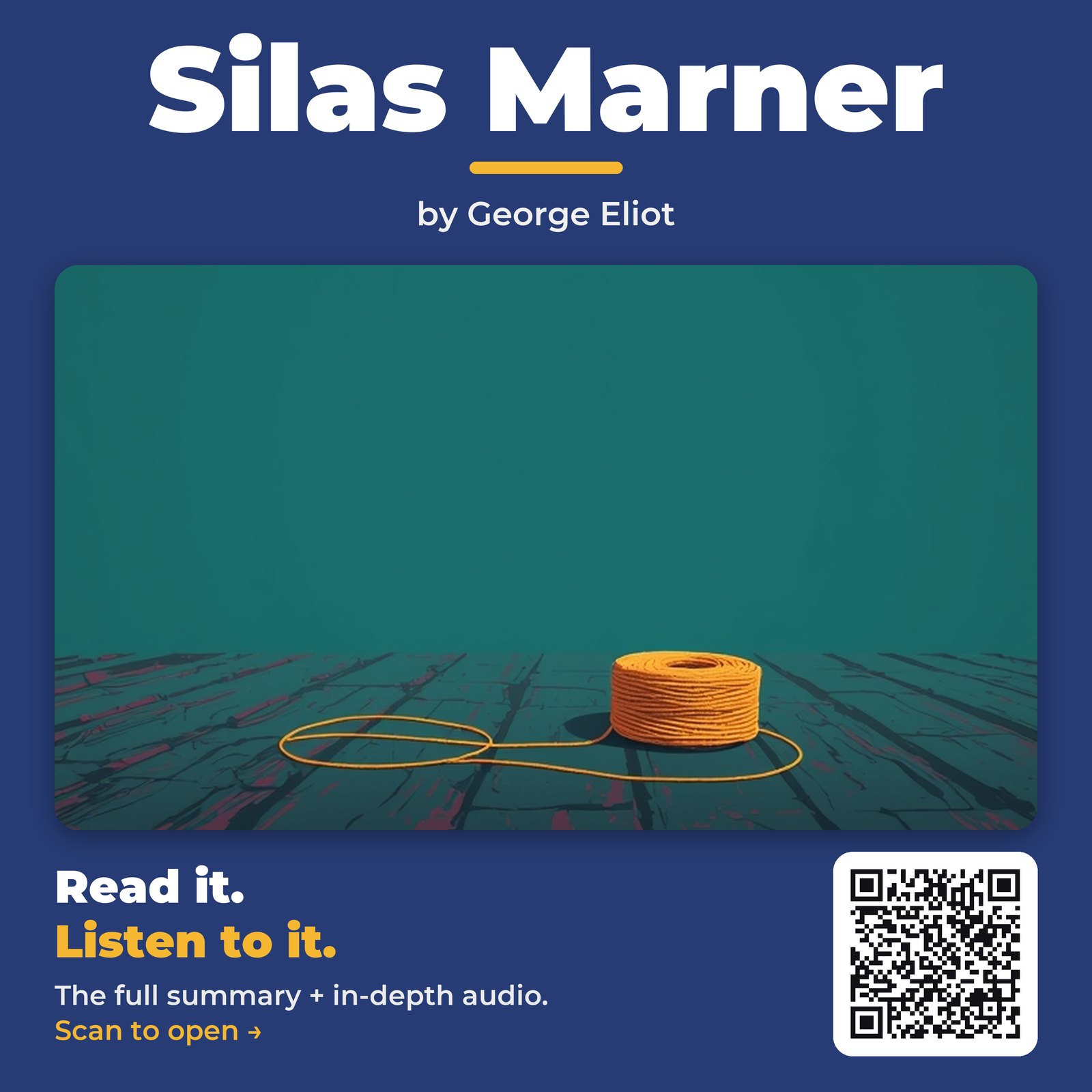 Silas Marner — by George Eliot