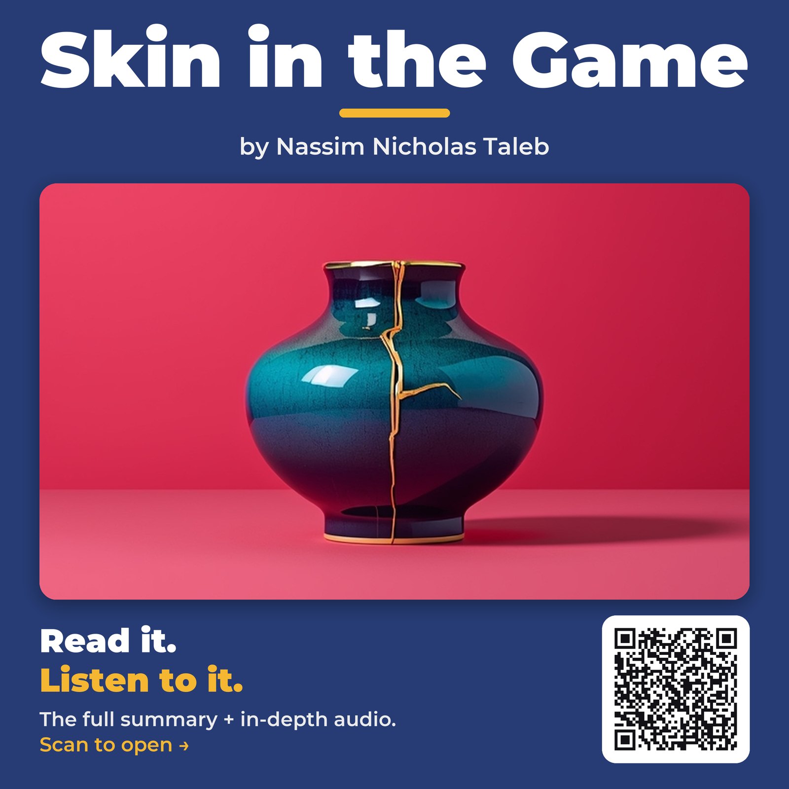 Skin in the Game — by Nassim Nicholas Taleb