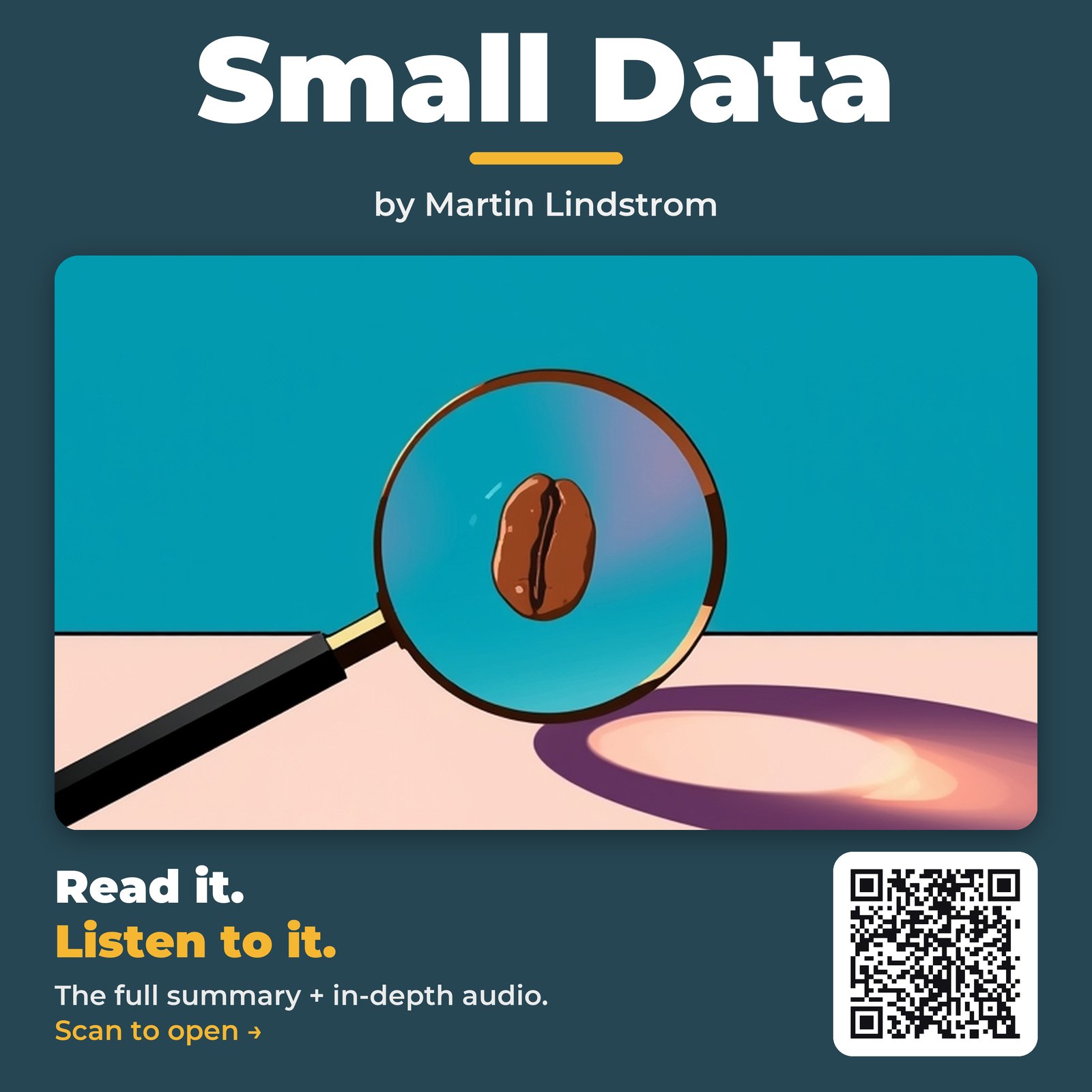 Small Data — by Martin Lindstrom