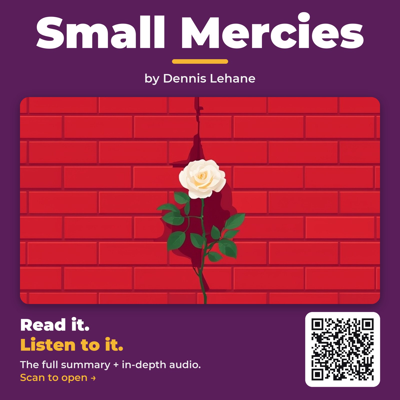 Small Mercies — by Dennis Lehane