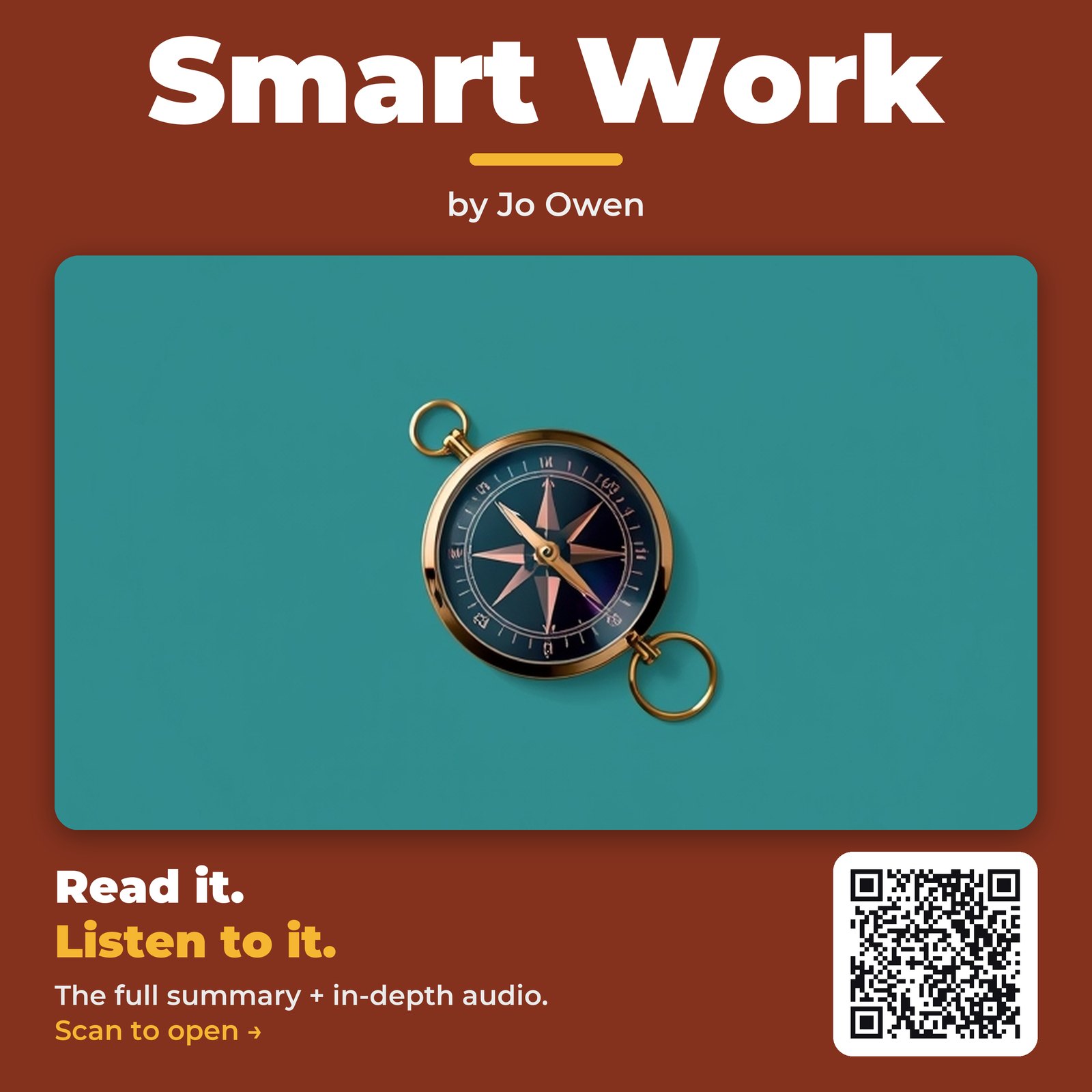 Smart Work — by Jo Owen