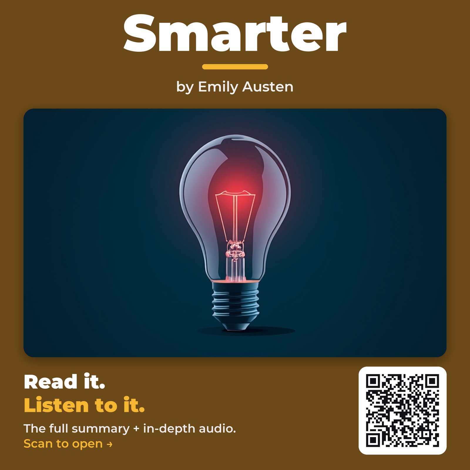 Smarter — by Emily Austen