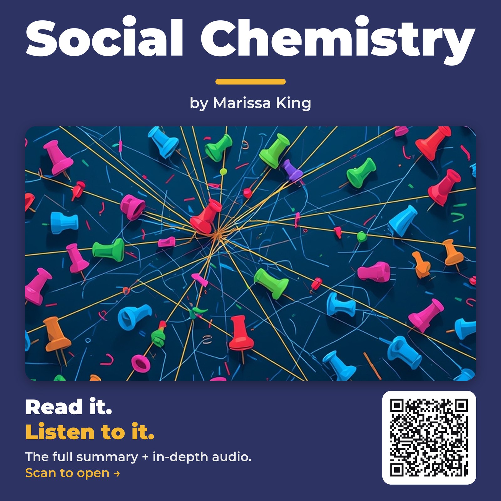 Social Chemistry — by Marissa King