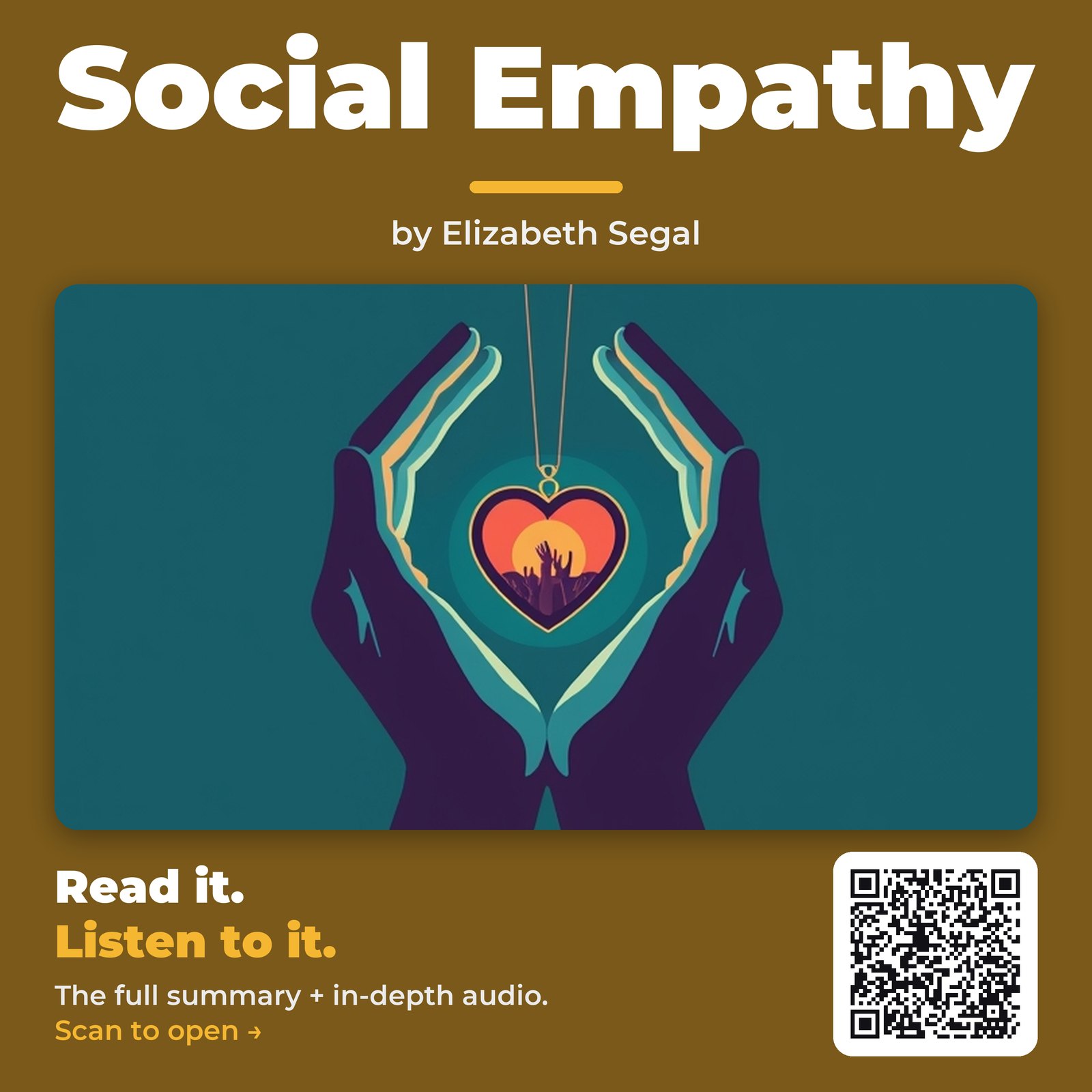 Social Empathy — by Elizabeth Segal