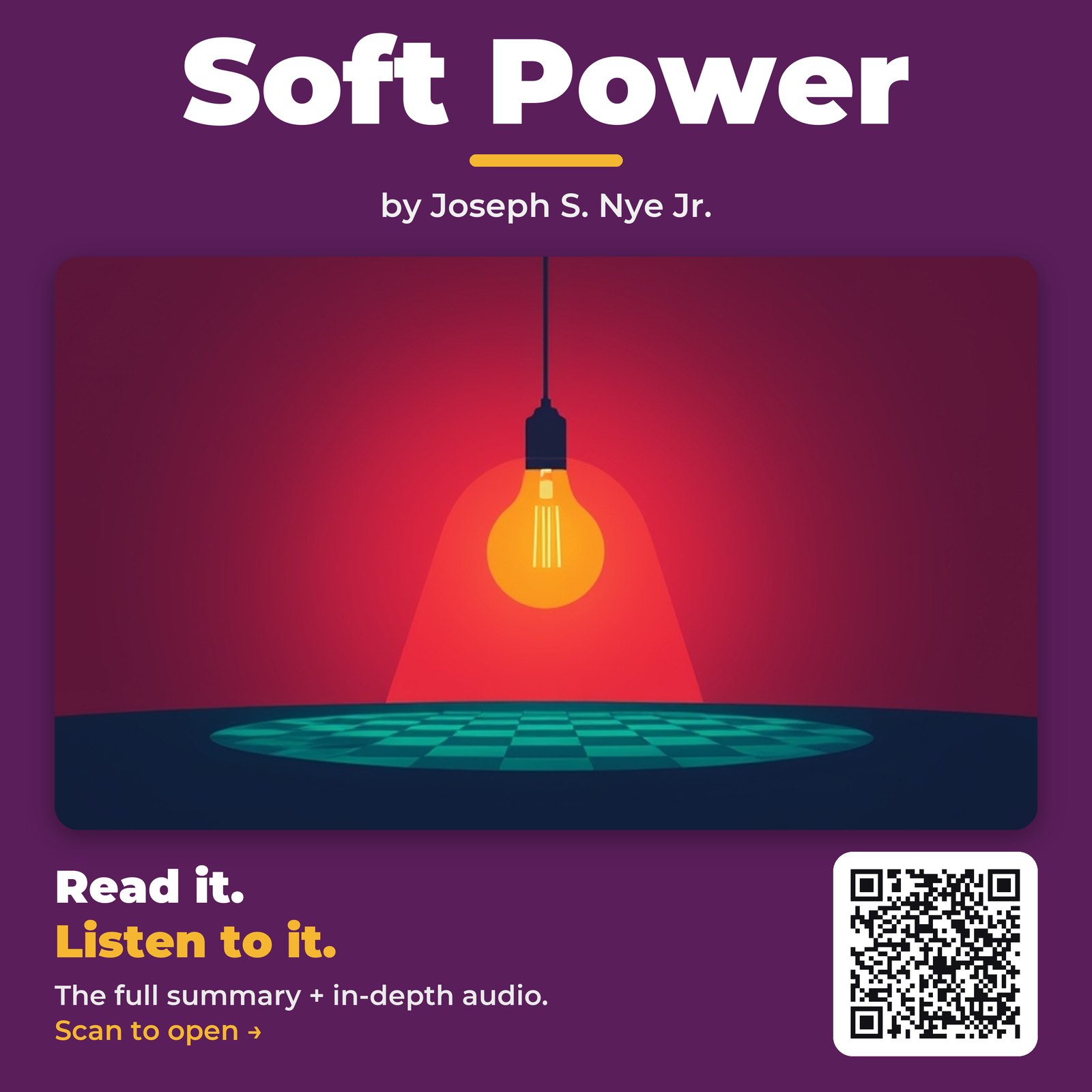 Soft Power — by Joseph S. Nye Jr.