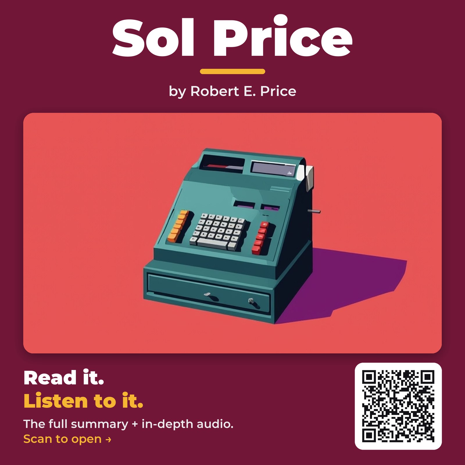 Sol Price — by Robert E. Price
