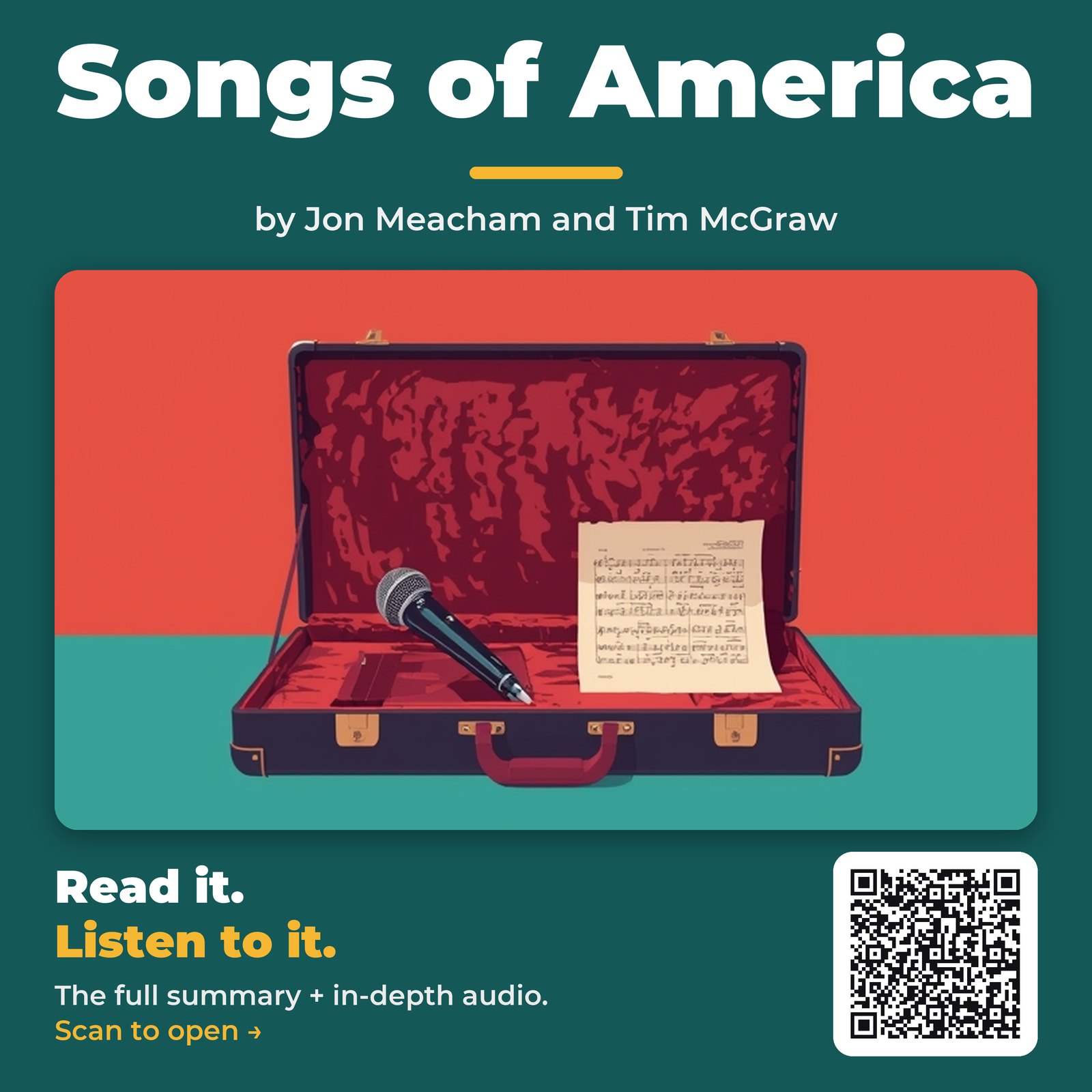 Songs of America — by Jon Meacham and Tim McGraw