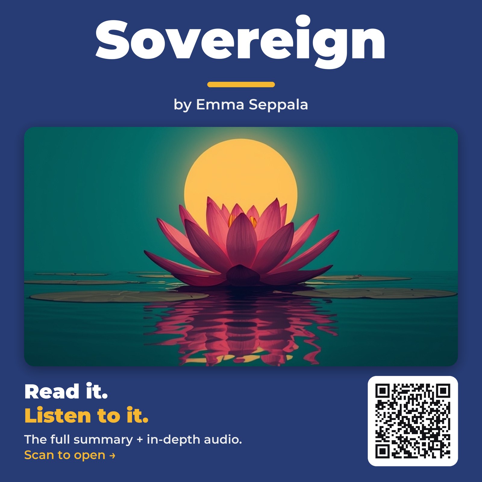 Sovereign — by Emma Seppala