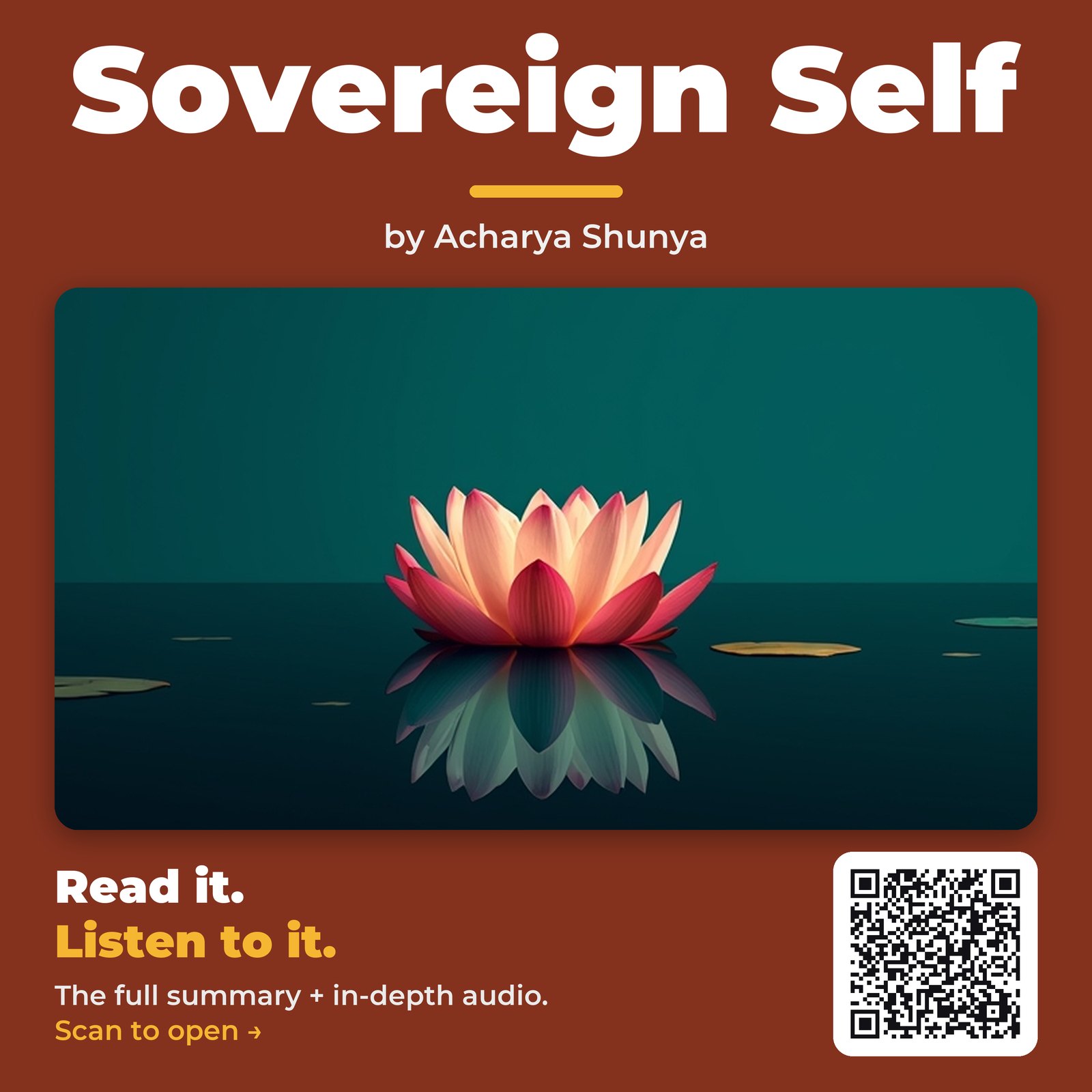 Sovereign Self — by Acharya Shunya