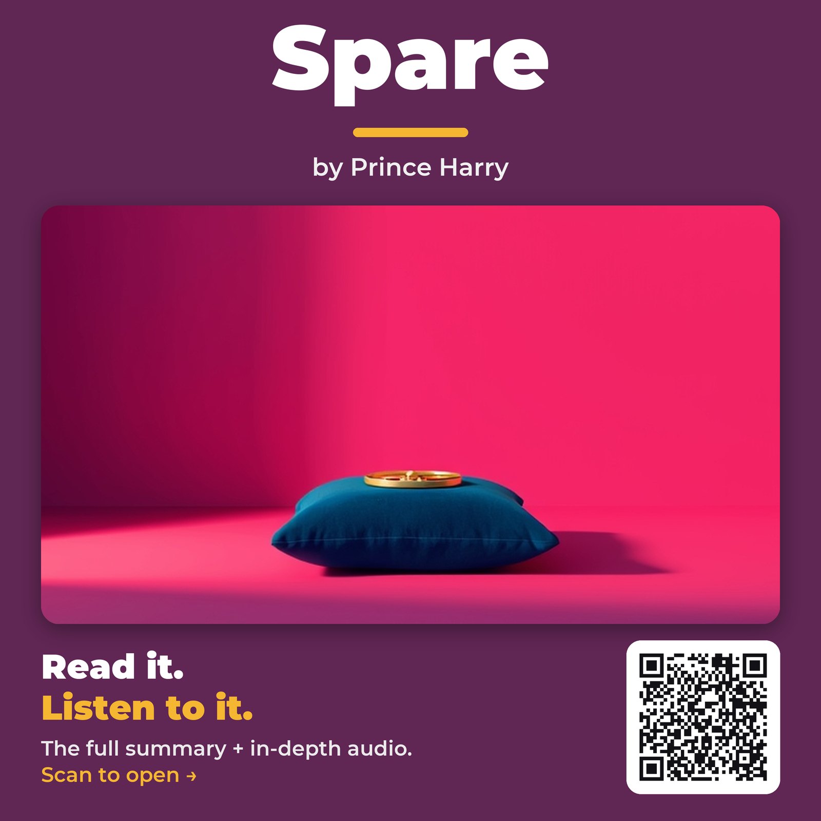 Spare — by Prince Harry