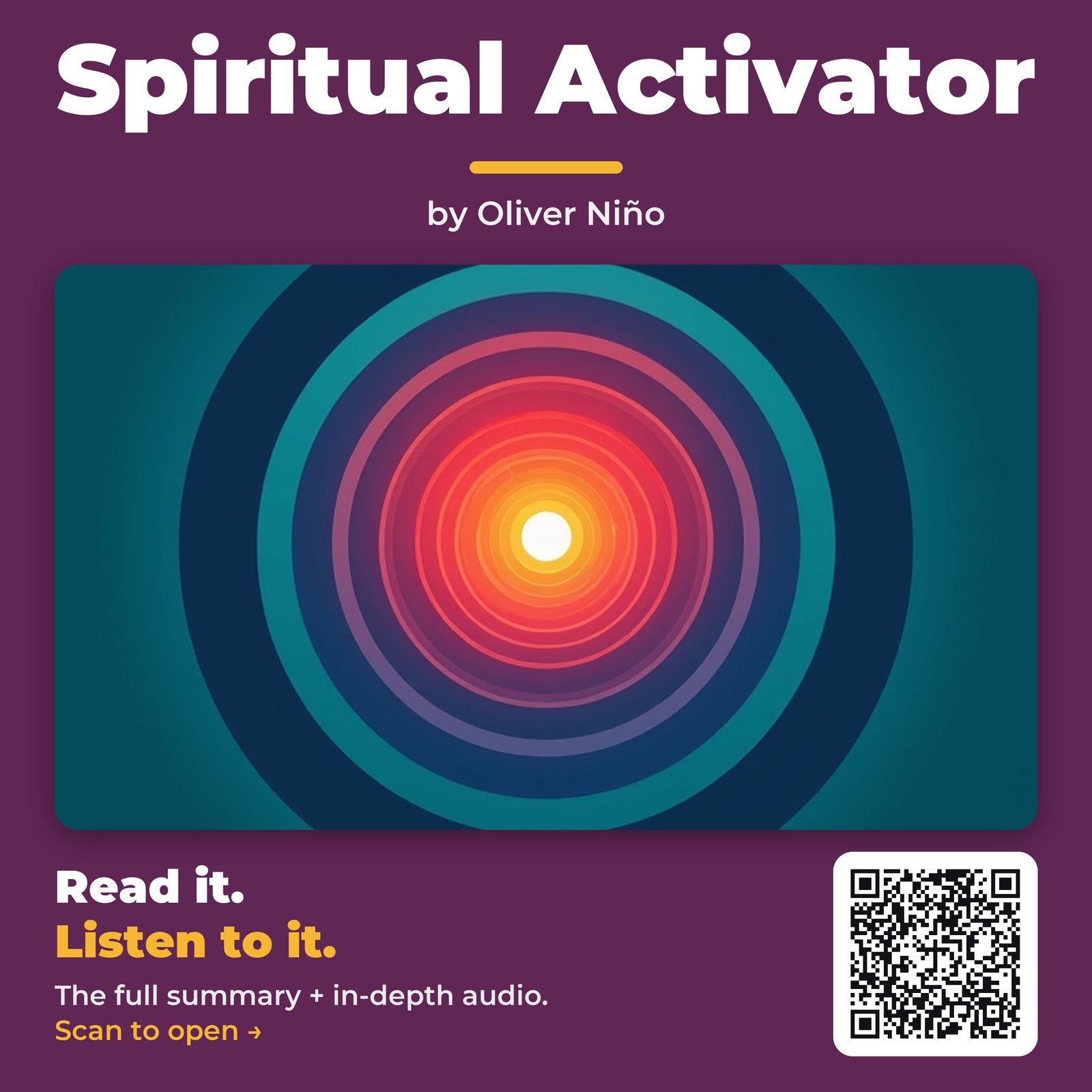 Spiritual Activator — by Oliver Niño
