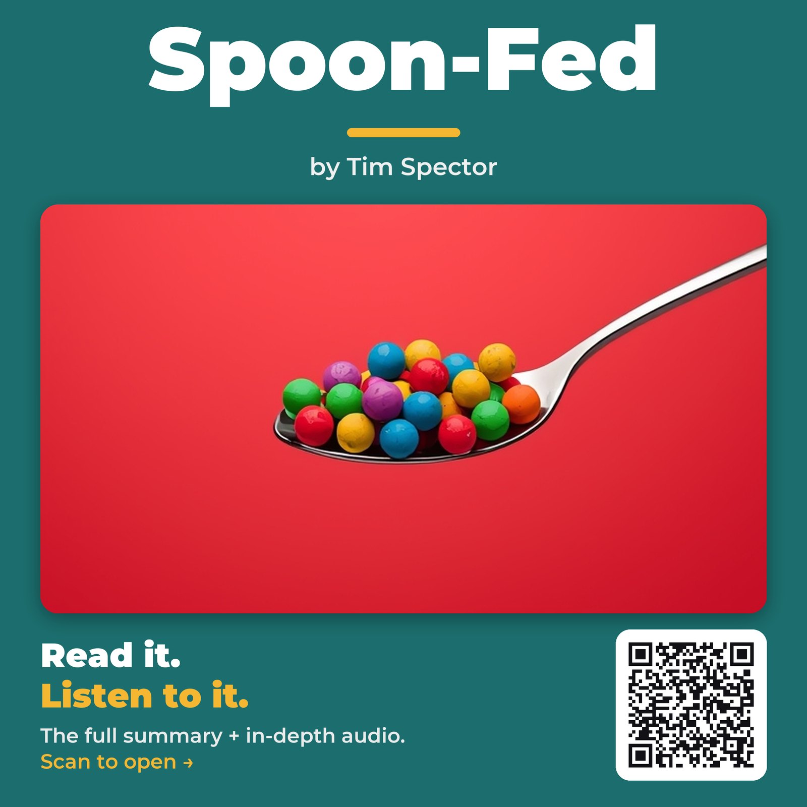 Spoon-Fed — by Tim Spector