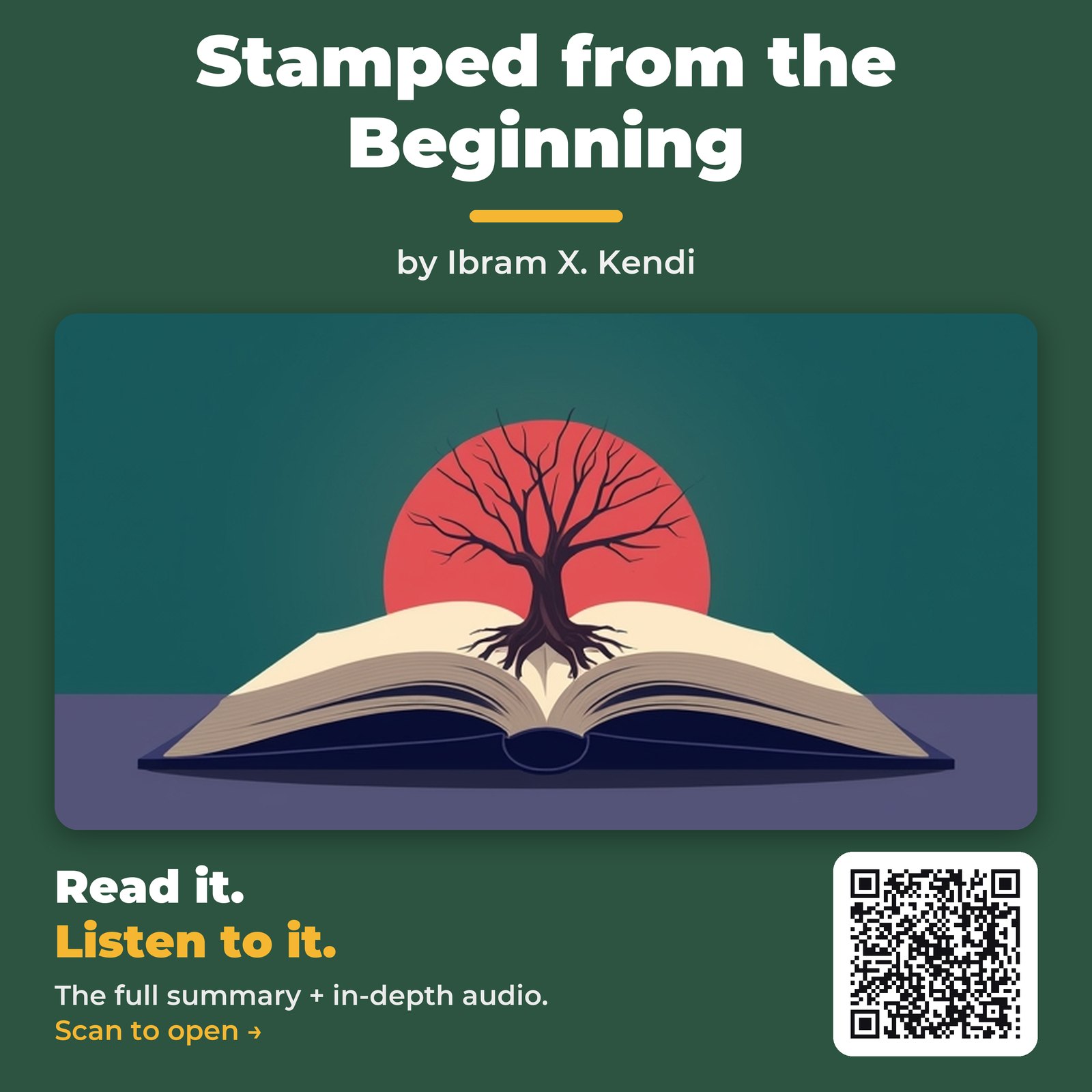 Stamped from the Beginning — by Ibram X. Kendi