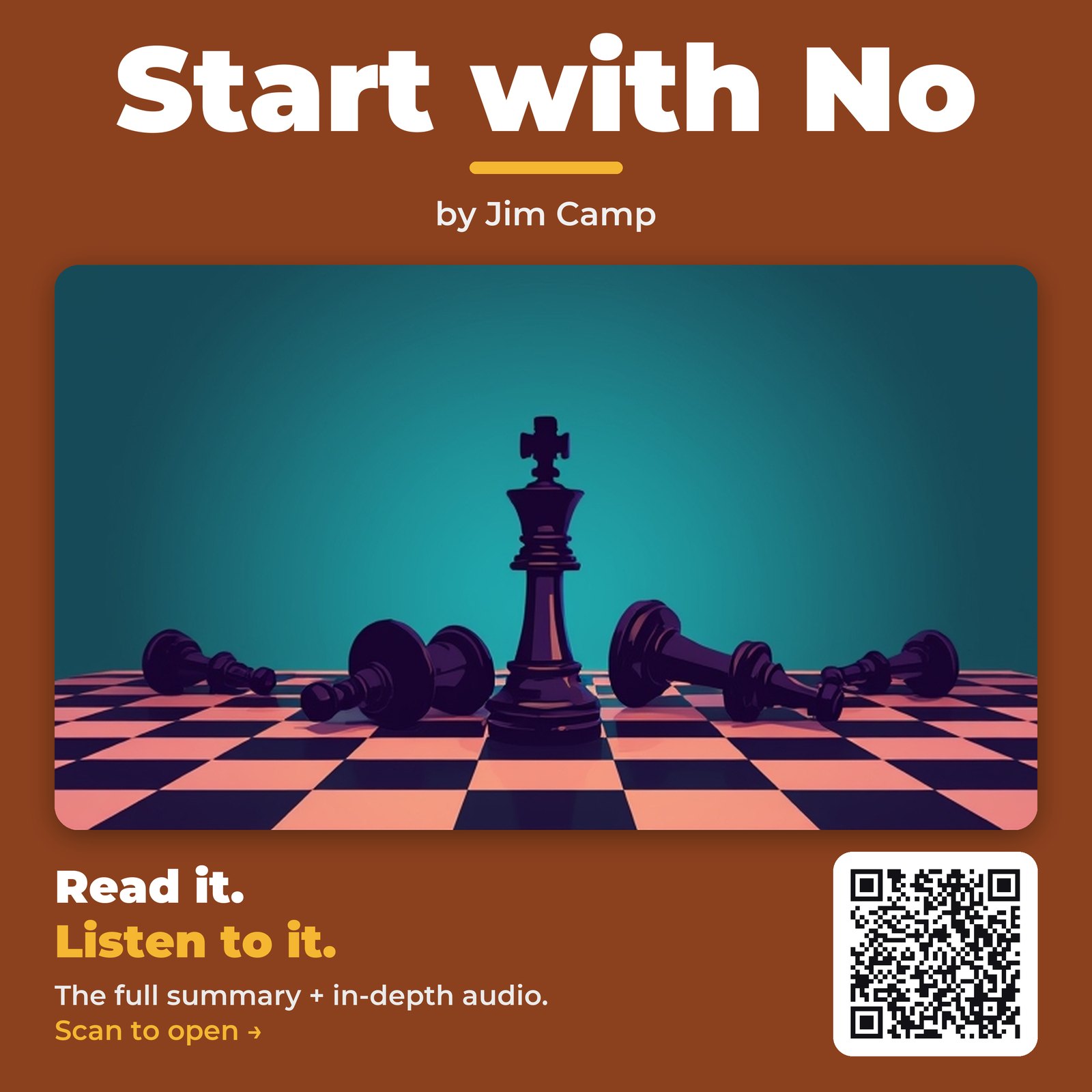 Start with No — by Jim Camp