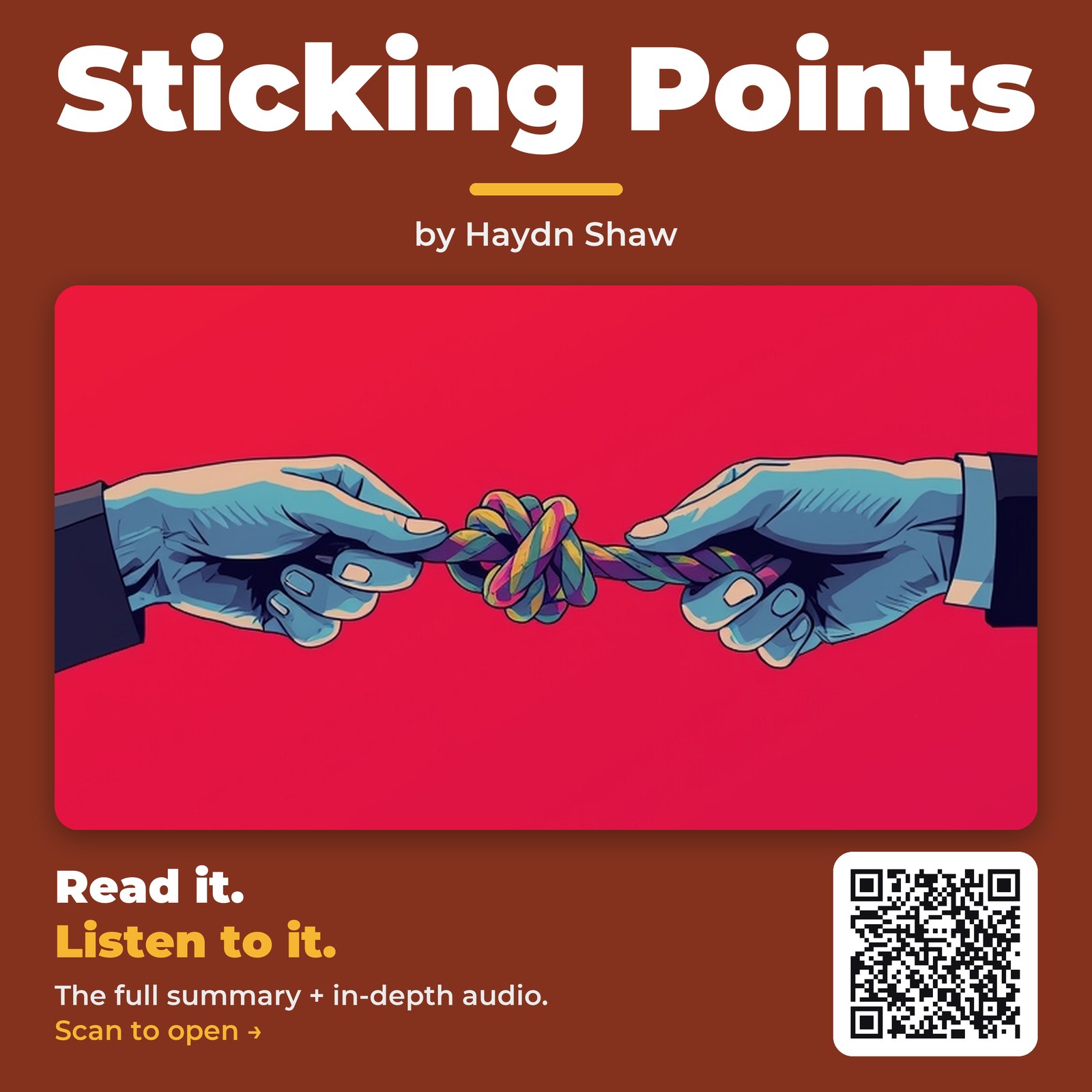 Sticking Points — by Haydn Shaw