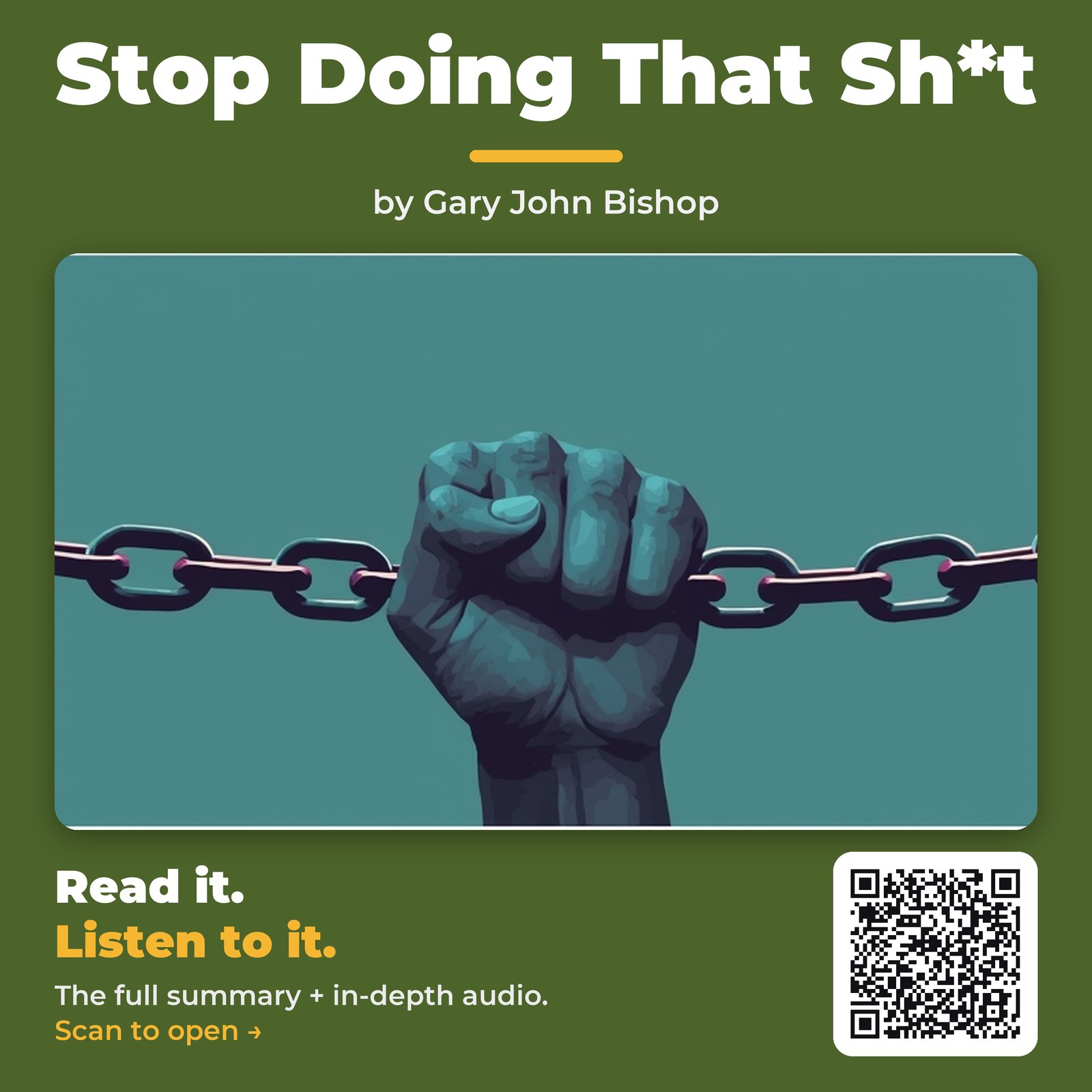 Stop Doing That Sh*t — by Gary John Bishop
