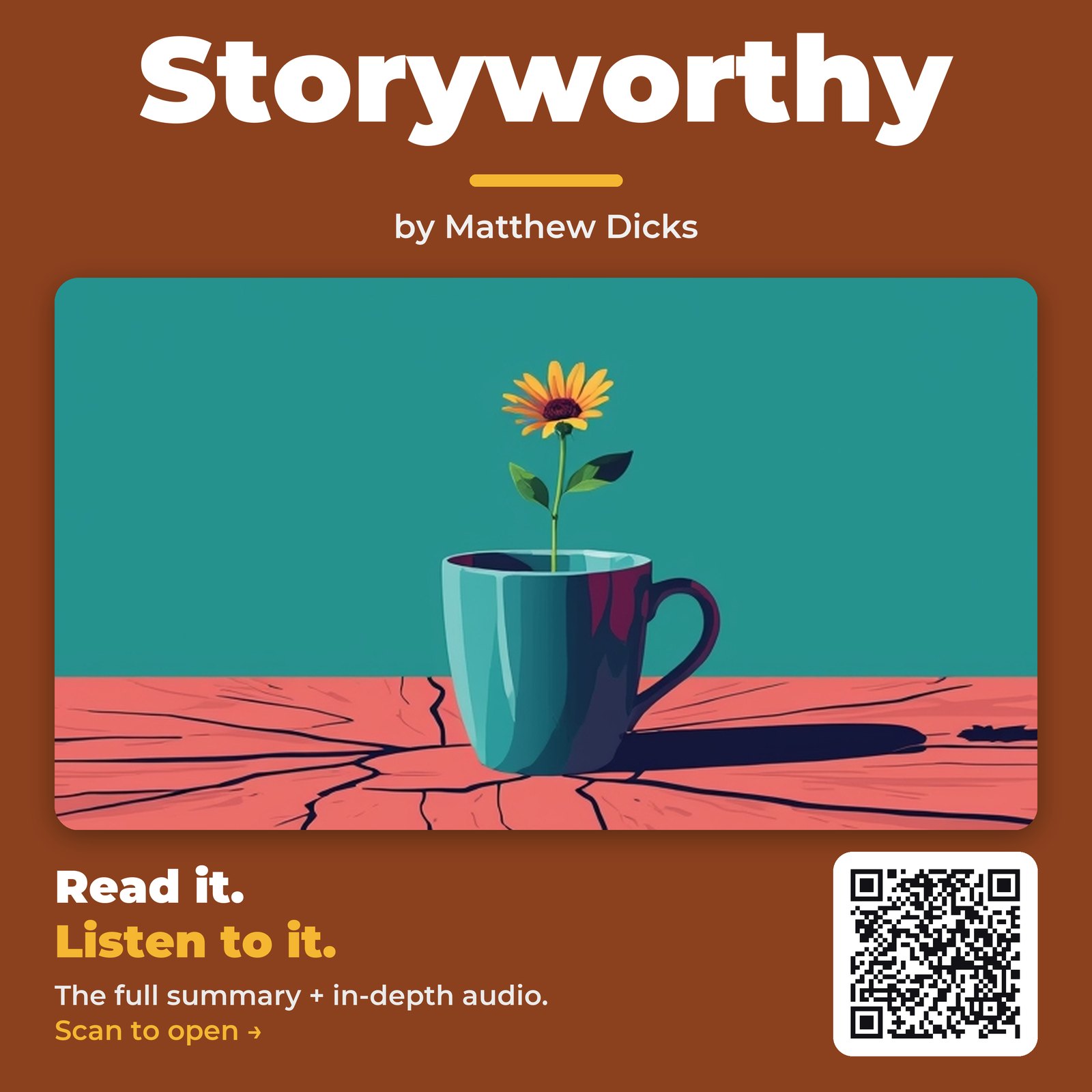 Storyworthy — by Matthew Dicks