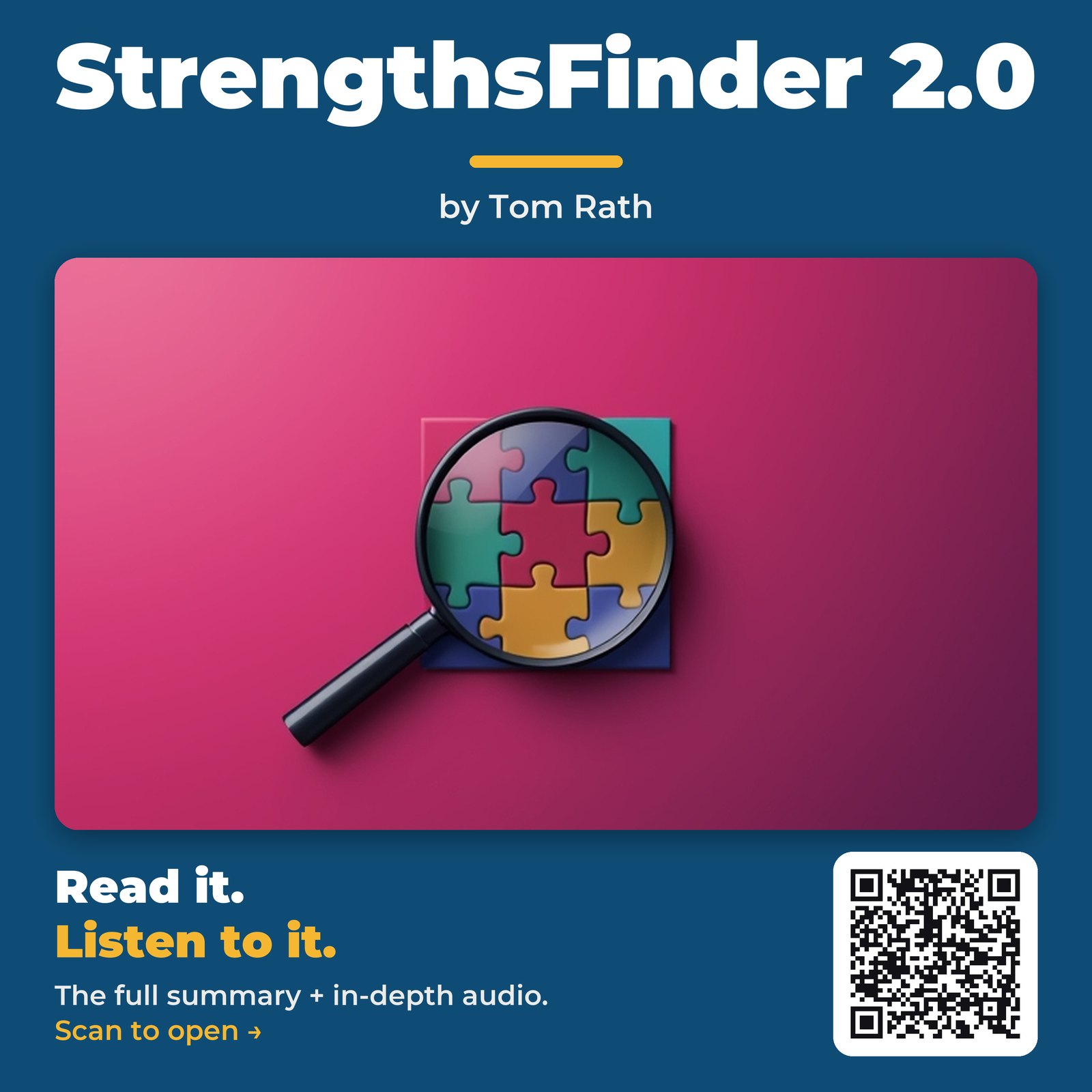 StrengthsFinder 2.0 — by Tom Rath