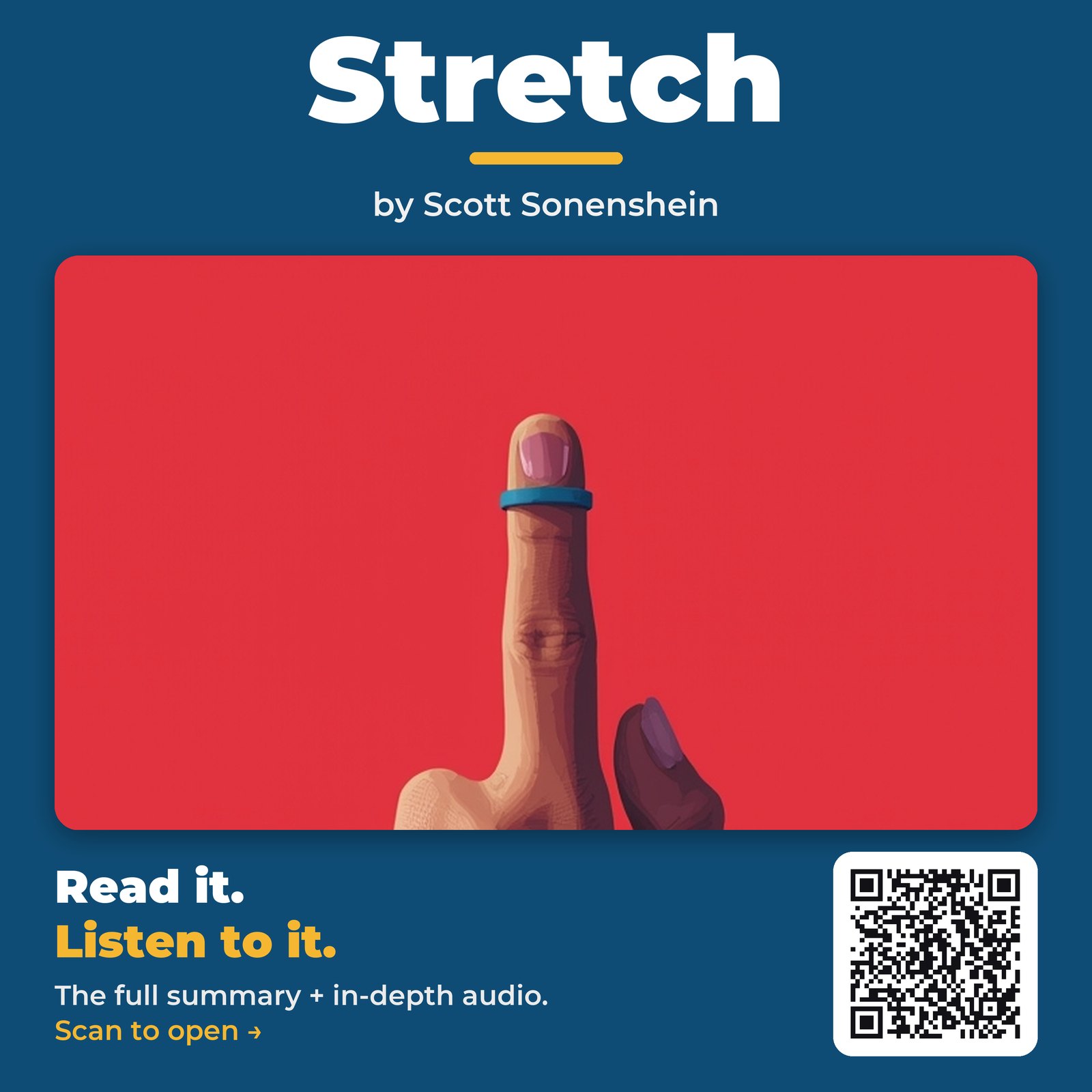 Stretch — by Scott Sonenshein