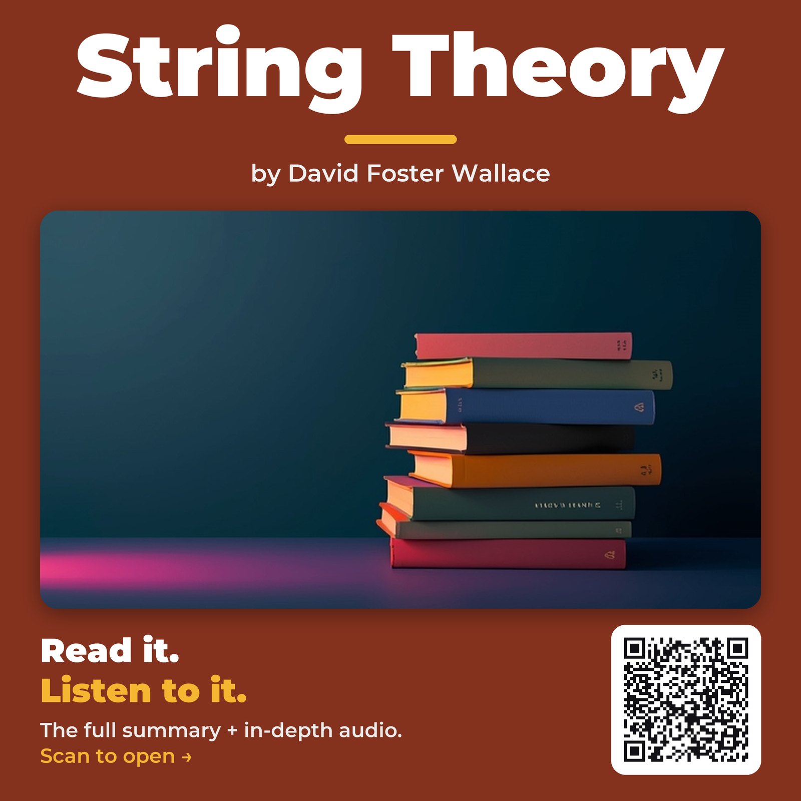 String Theory — by David Foster Wallace