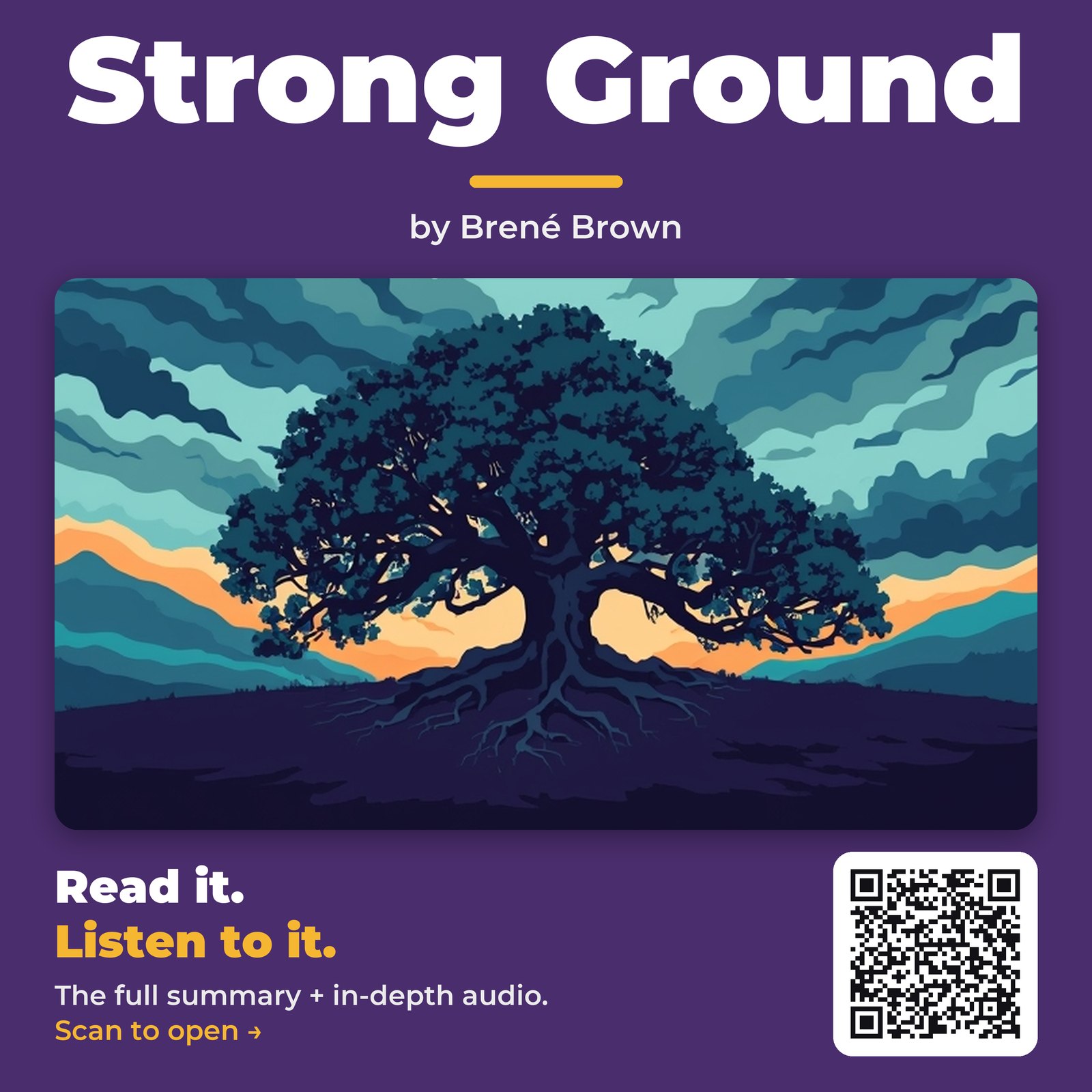 Strong Ground — by Brené Brown